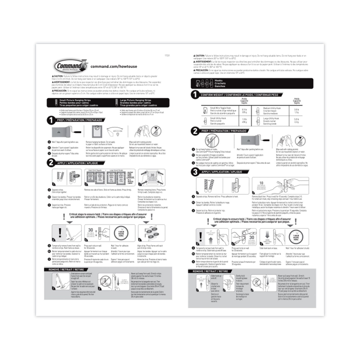 Command Hanging Hooks Assortment