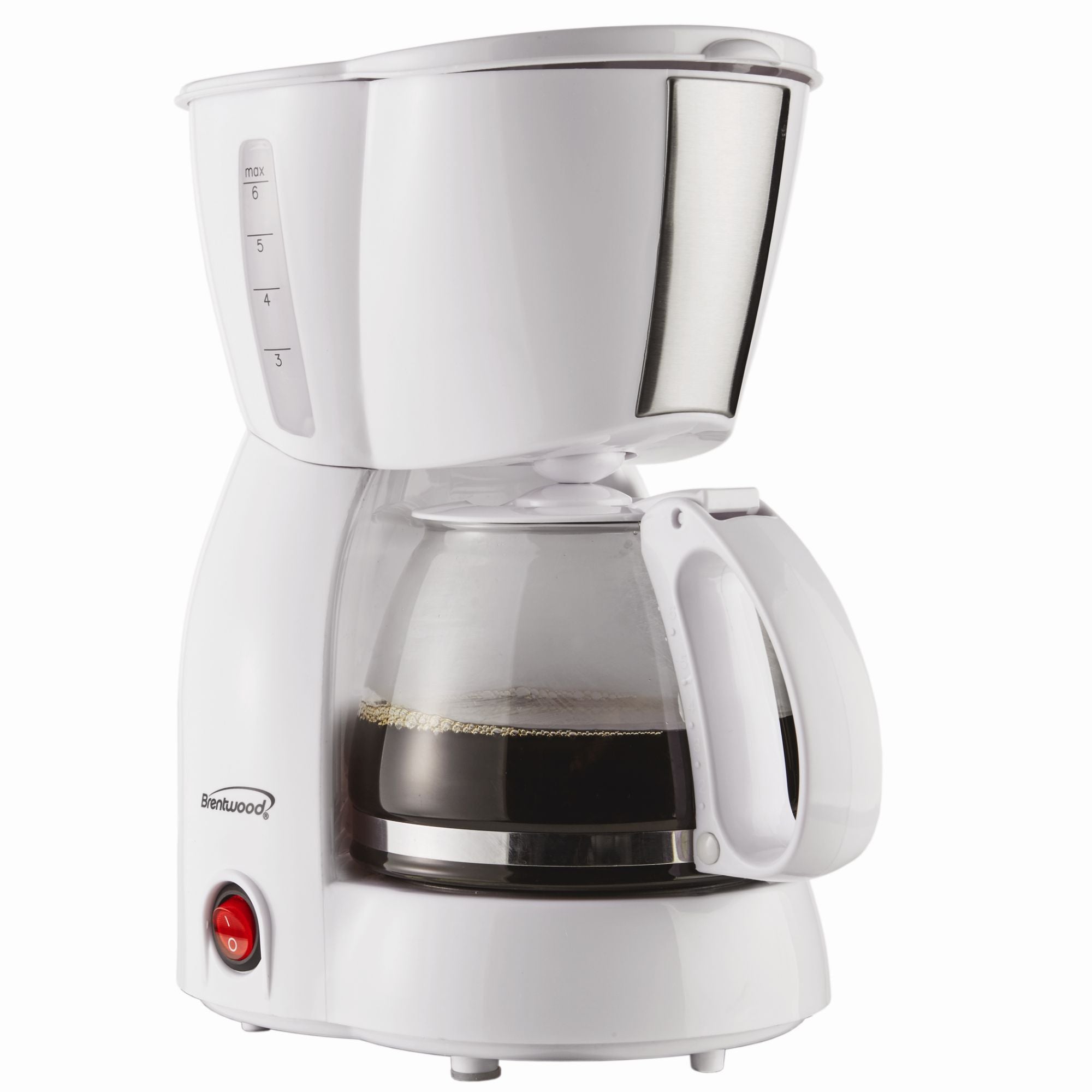 Brentwood TS-213W 4-Cup Coffee Maker - White