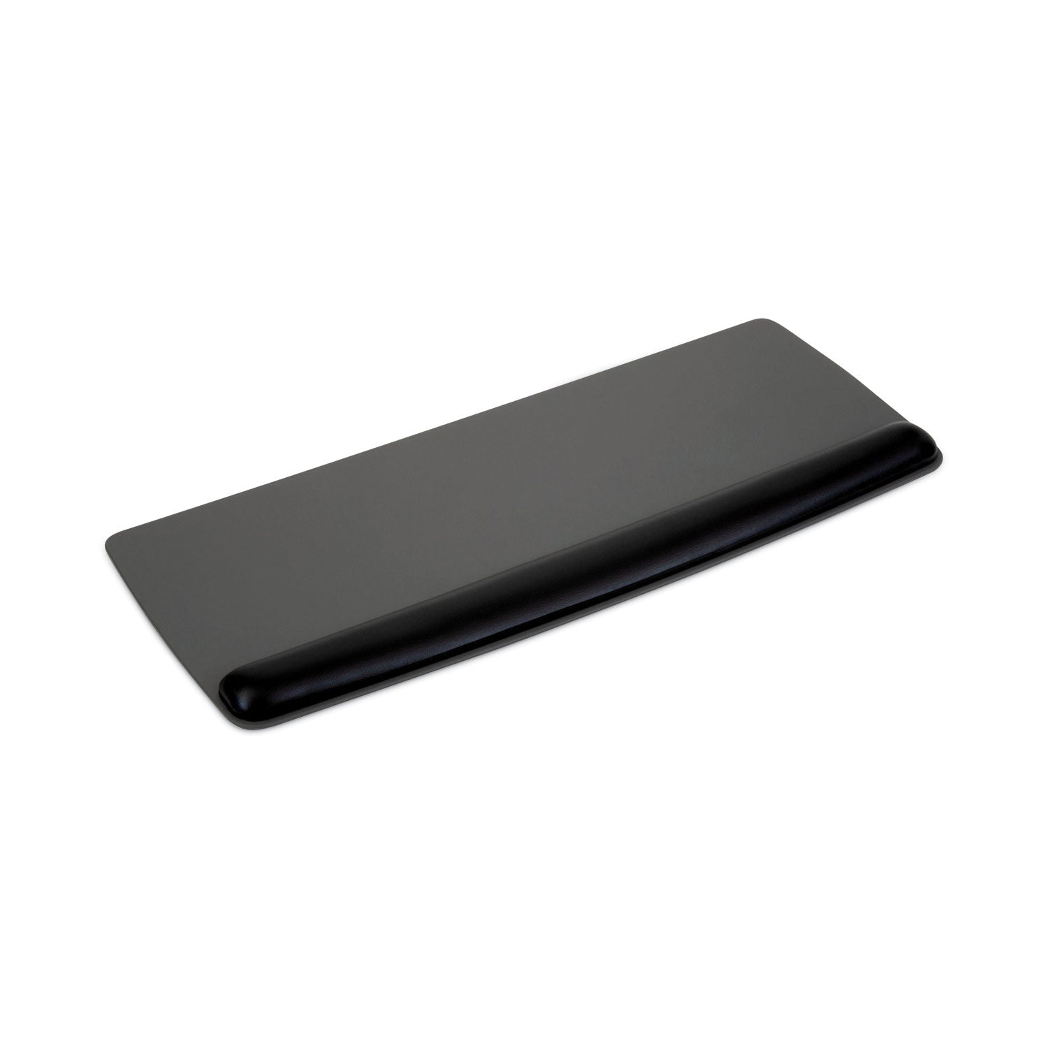 1" Height x 25.56" Width x 10.62" Depth - Black - Gel, Leatherette - 1 Each