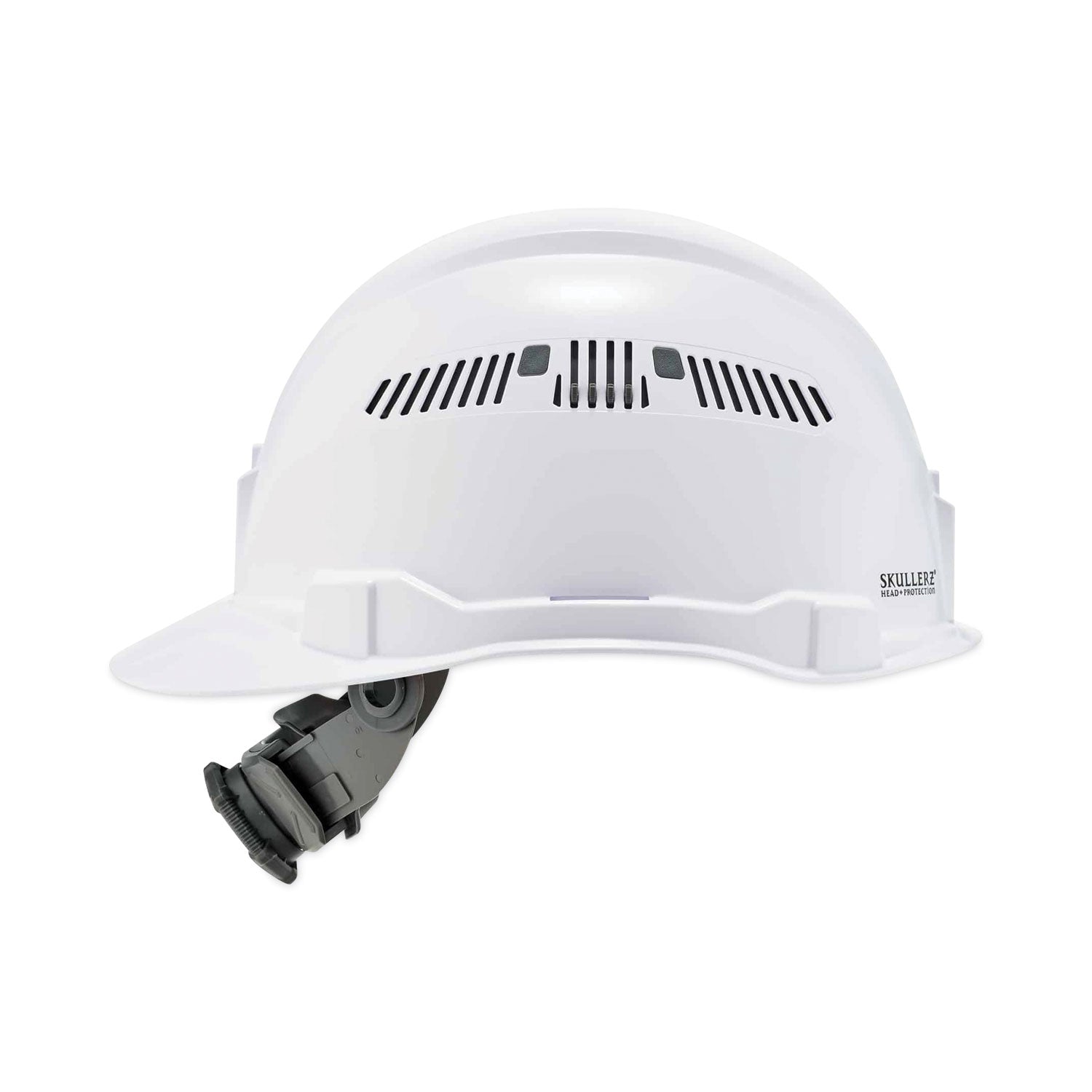 Ergodyne Skullerz 8972 Class C Cap-Style Hard Hat, Orange, Vented, Adjustable Ratchet, Removable Sweatband, Lightweight, Heavy Duty, 1 Each