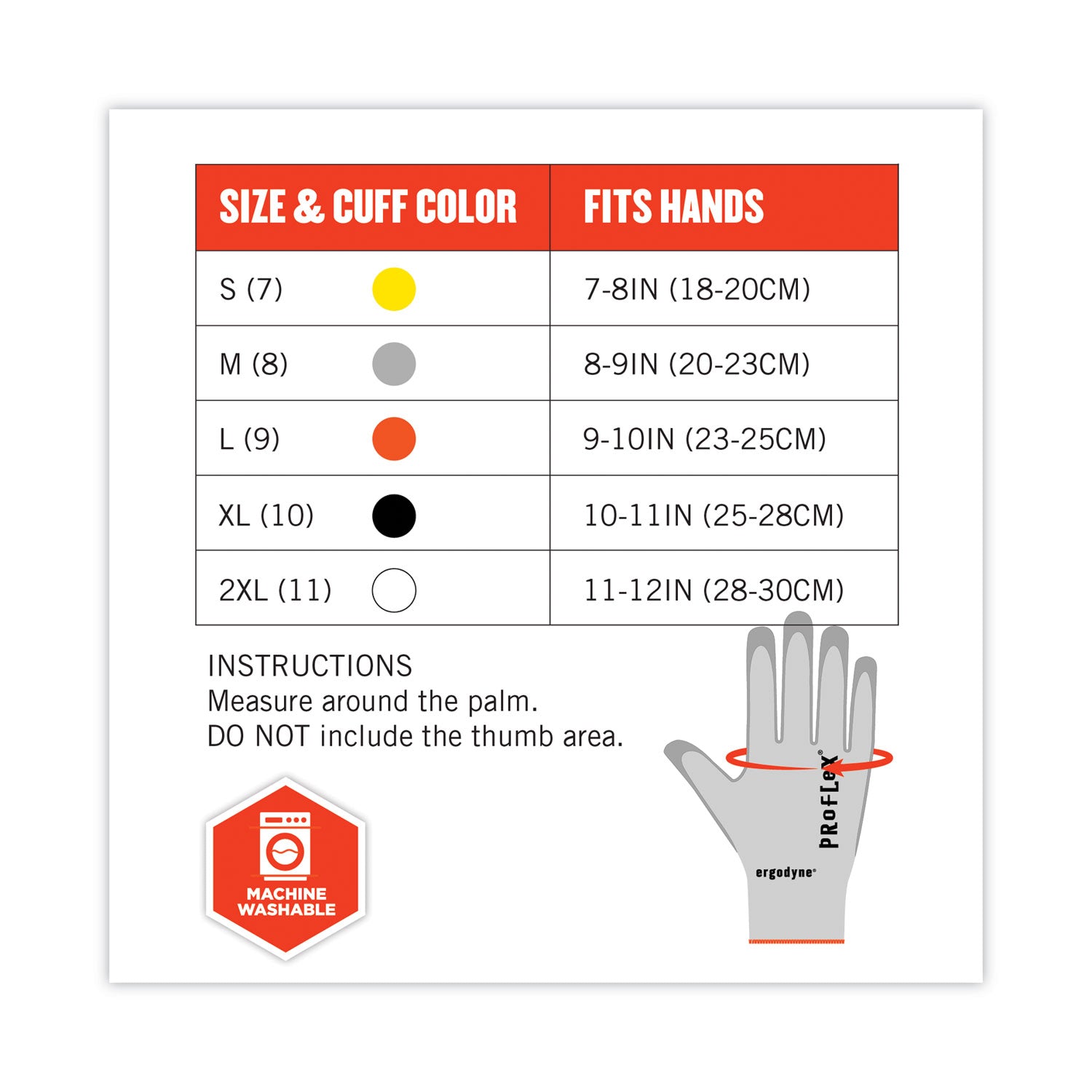 ProFlex 7030 ANSI A3 PU Coated CR Gloves, Gray, X-Large, Pair