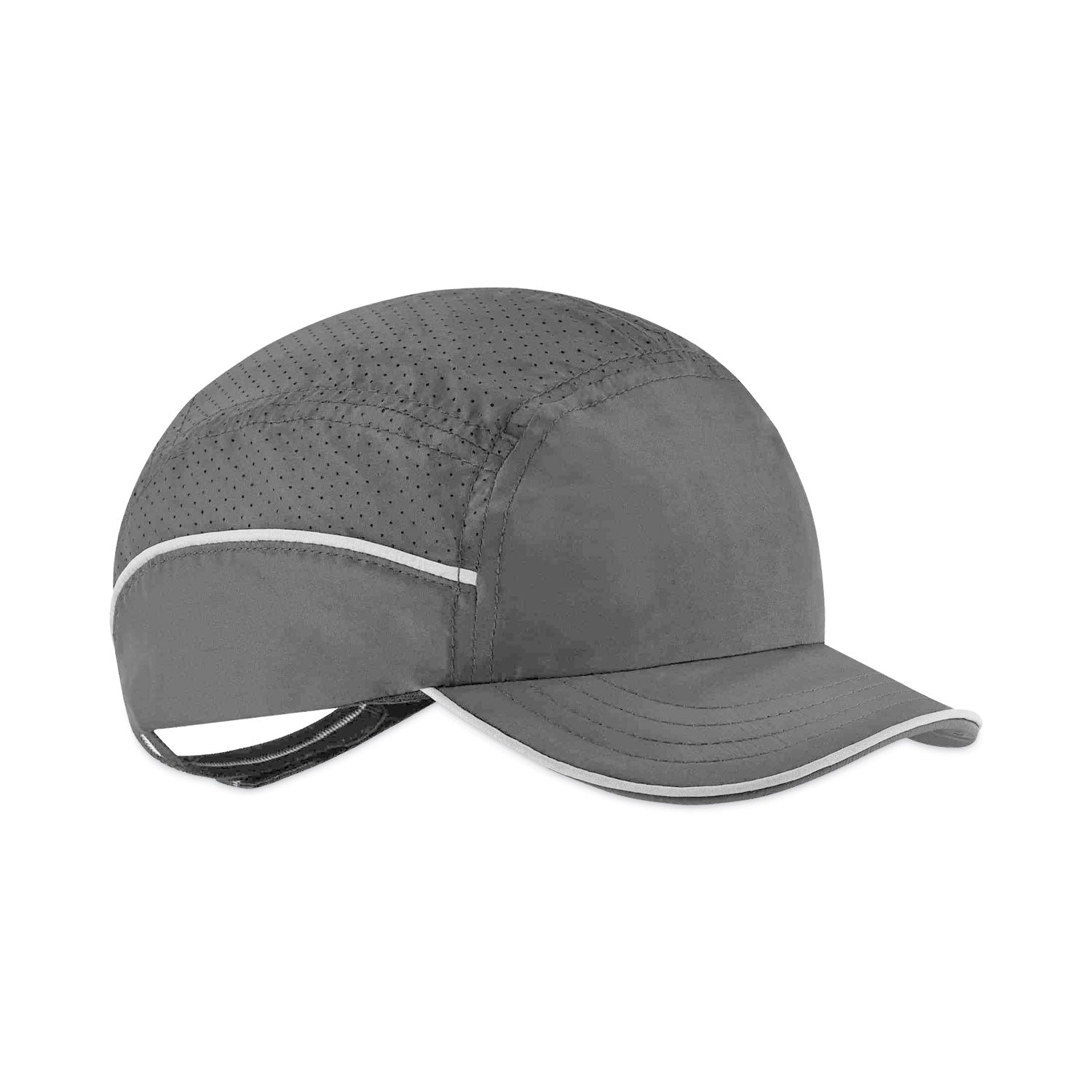 Ergodyne Skullerz 8955 Lightweight Bump Cap Hat, Black, High-Density Polyethylene Shell, Vented, Reflective, Breathable, Removable Liner, Machine Washable, Impact Resistant, 1 Each