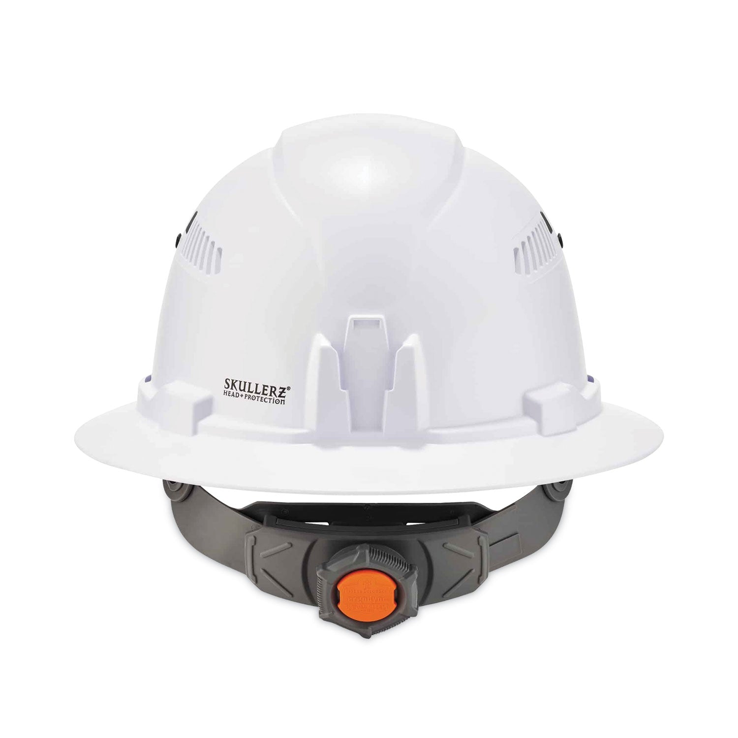 Ergodyne 8973 Class C Full Brim Hard Hat, White, White