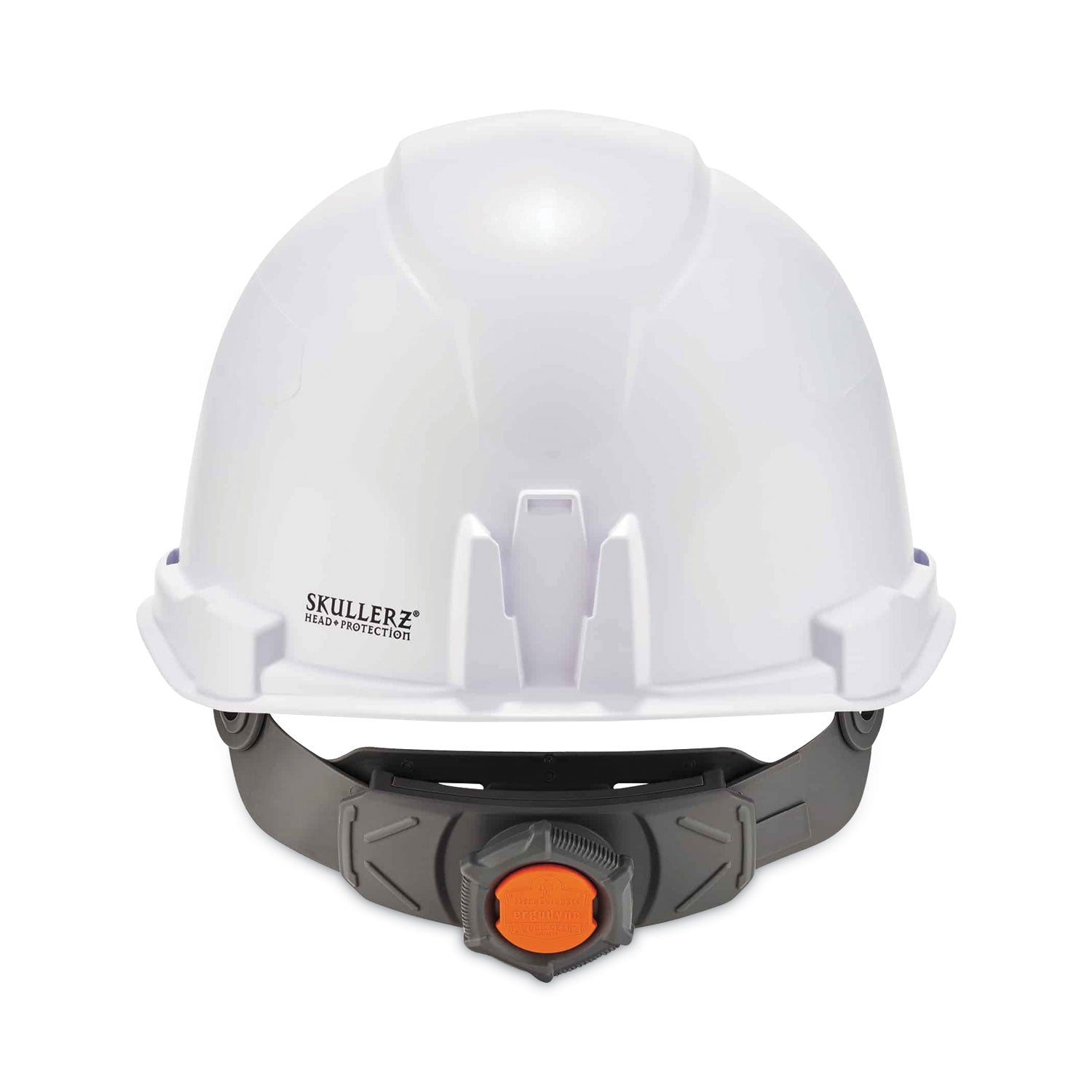 Ergodyne Skullerz 8970LED Cap Style Hard Hat with LED Light, White, Adjustable Fit, Removable Sweatband, Machine Washable, Heavy Duty, Lightweight – 1 Each