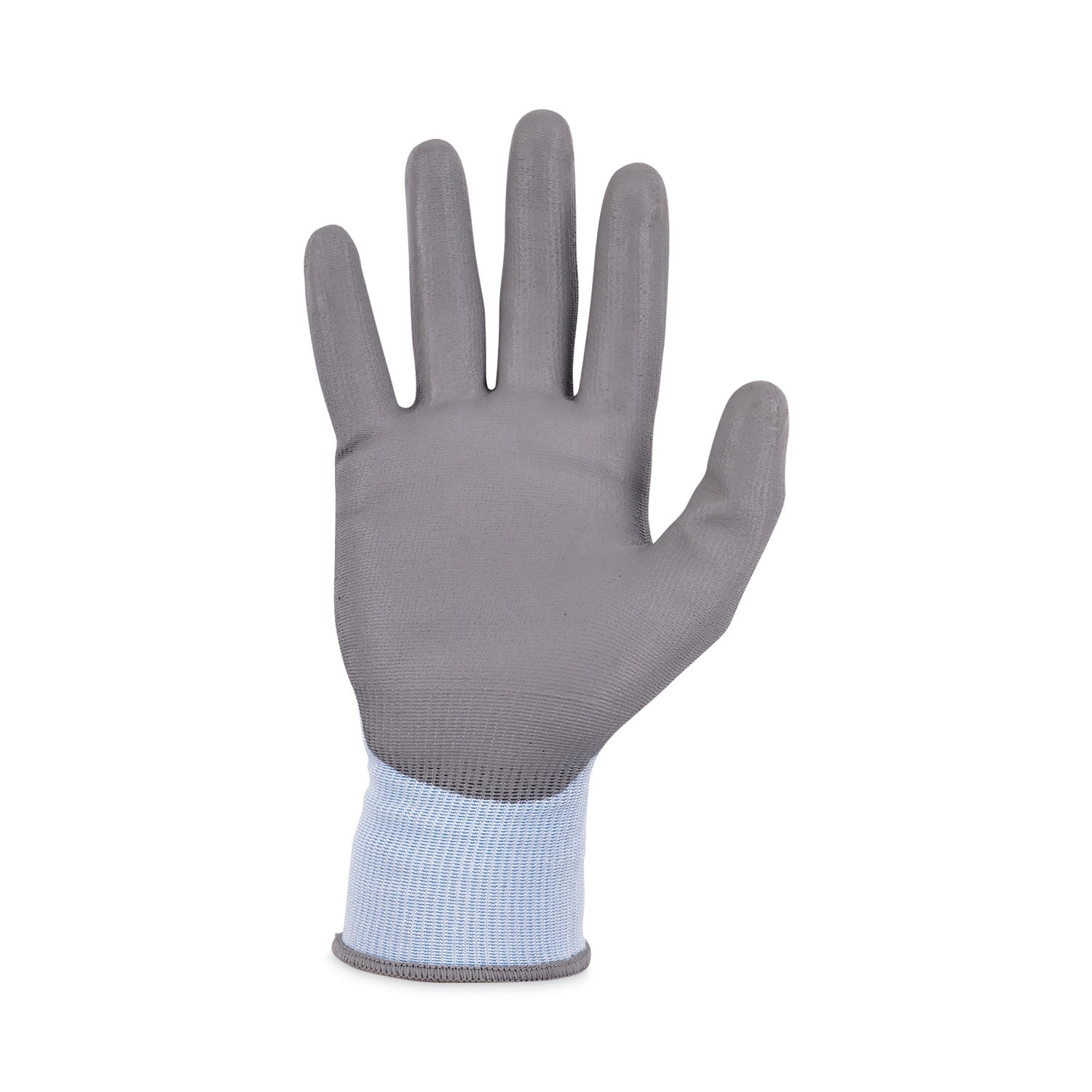 Ergodyne 7025 PU-Coated Cut-Resistant Gloves, XXL, Blue, Touchscreen Capable, Polyurethane Palm, HPPE/Nylon Spandex, Cut and Abrasion Resistant, 2 Pairs per Pack