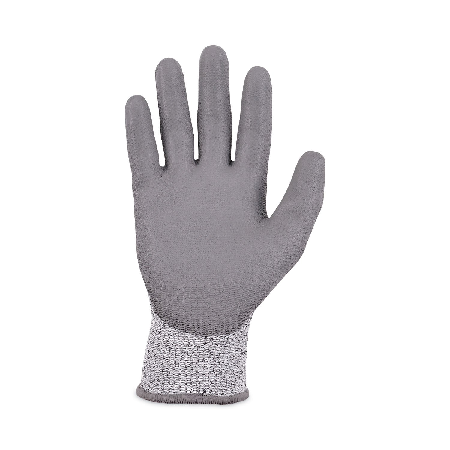 Ergodyne 7030 PU-Coated Cut-Resistant Gloves, X-Large, Gray, Touchscreen Capable, Polyurethane Palm, HPPE/Nylon Spandex, 13-Gauge, 2 Pairs per Pack