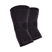 Ergodyne ProFlex 651 Elbow Compression Sleeve, Small, 9.06"–10.63" Elbow Circumference, Black, Elastic, 1 Each