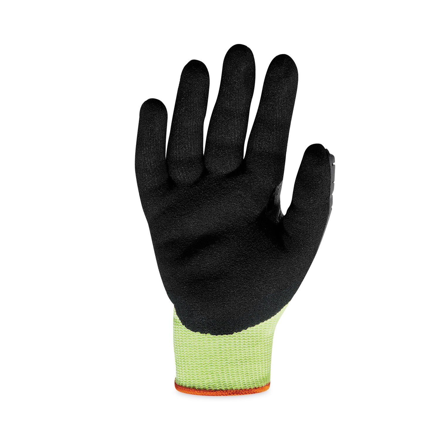 Ergodyne ProFlex 7141 Nitrile-Coated DIR Level 4 Cut-Resistant Gloves, Medium, Lime, 1.75" Thick, 10" Length, 2 Pairs per Pack, 72 Packs per Carton