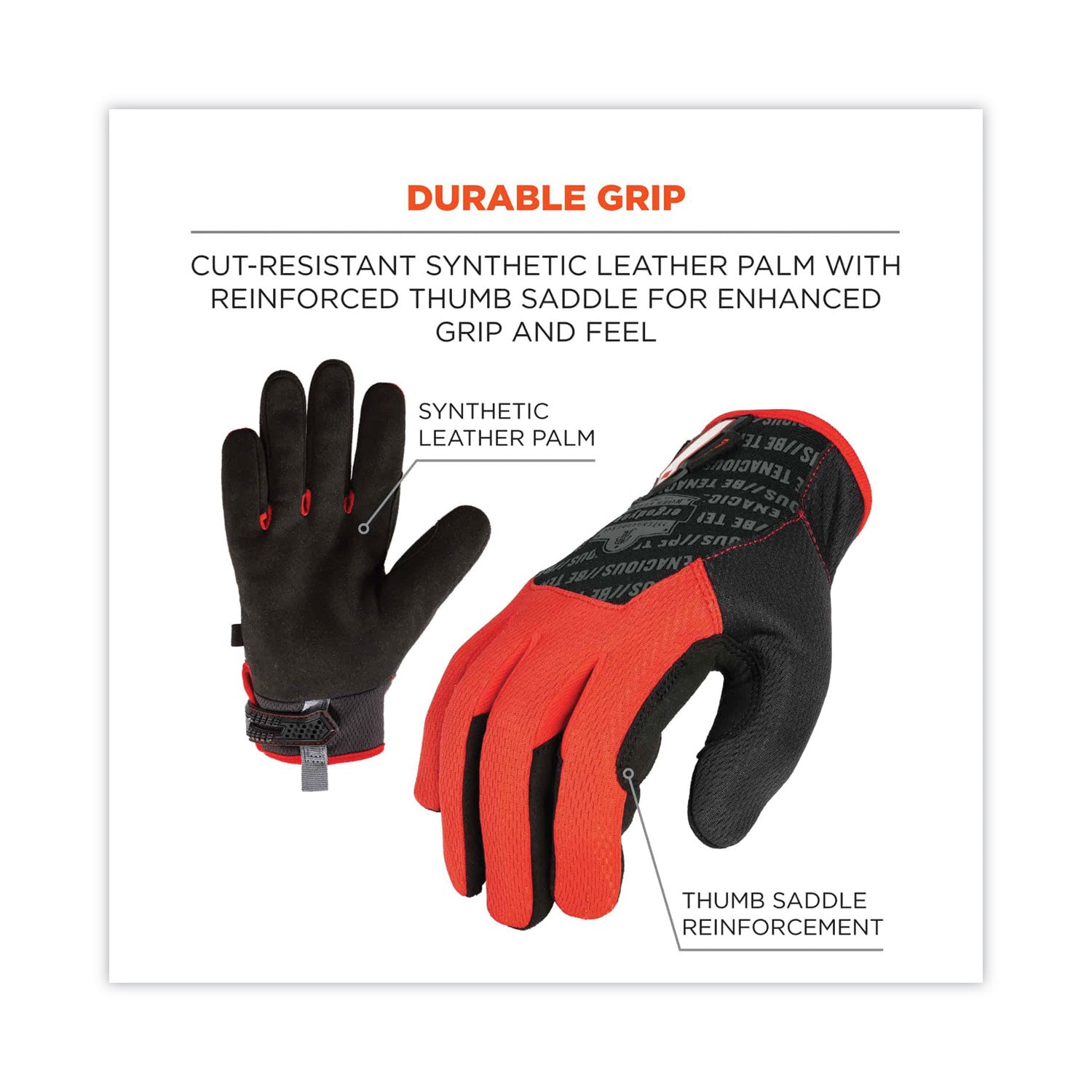 ProFlex 812CR6 ANSI A6 Utility and CR Gloves, Black, Large, Pair