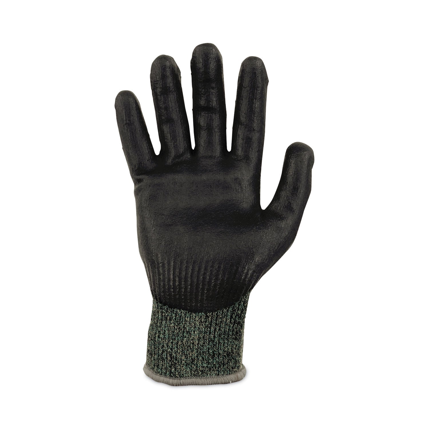 ProFlex 7070 ANSI A7 Nitrile Coated CR Gloves, Green, Large, Pair