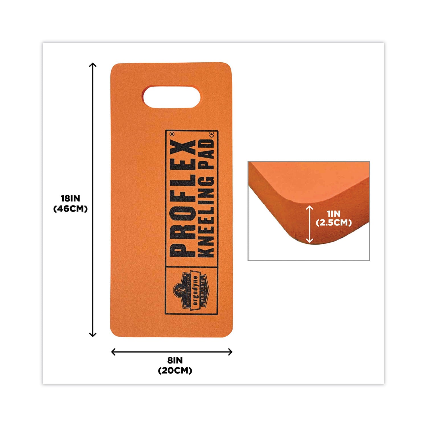Orange - Foam, Nitrile Rubber, Rubber, Steel, Nitrile Butadiene Rubber (NBR) Foam - 1 Each