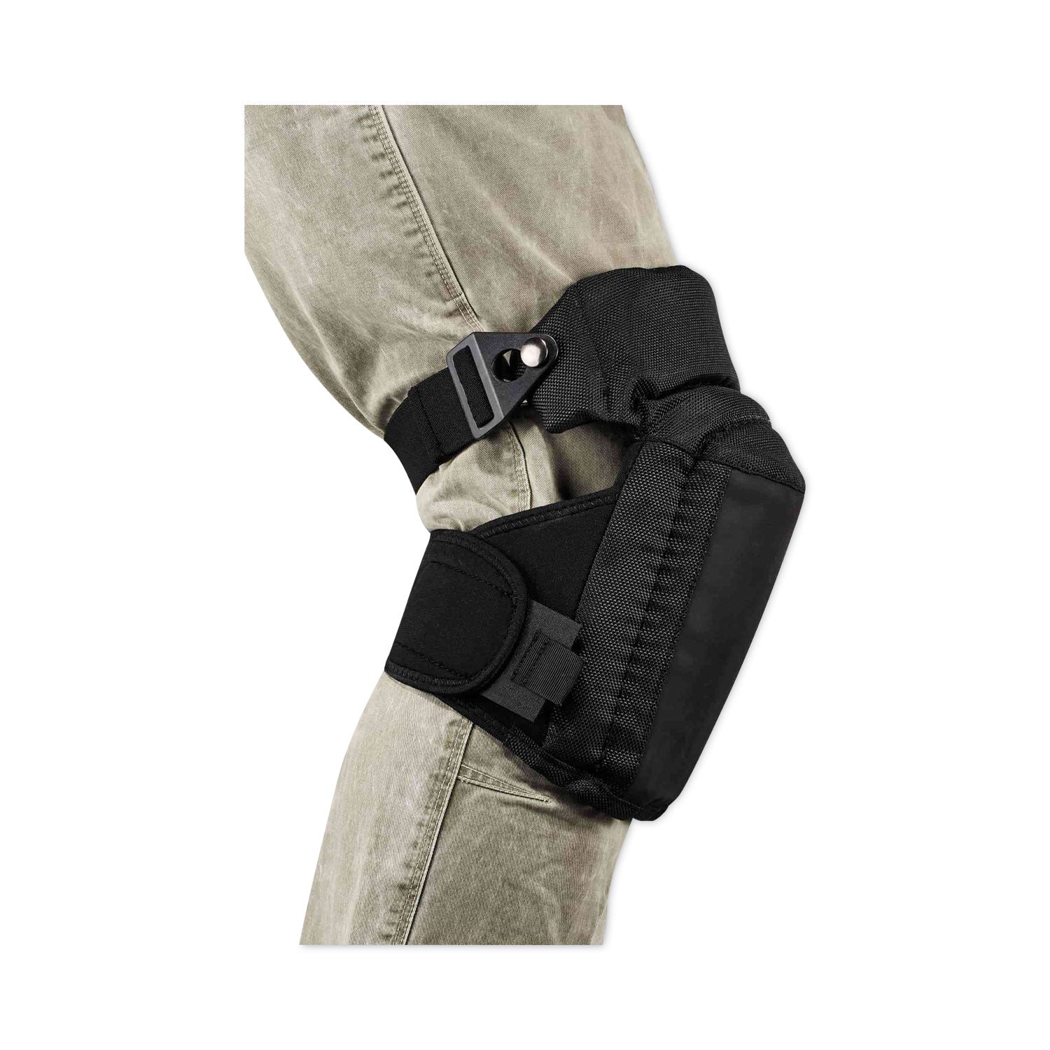Black - Elastic, Rubber, Ethylene Vinyl Acetate (EVA), Foam, Gel, 420D Nylon, Neoprene - 2 / Pair