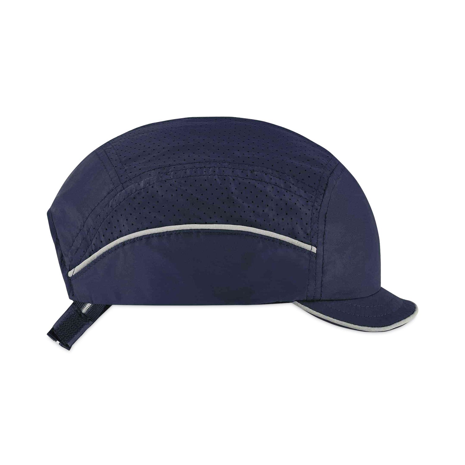Ergodyne Skullerz 8955 Lightweight Bump Cap Hat, Navy, High-Density Polyethylene Shell, Vented, Reflective, Breathable, Removable Liner, Machine Washable, 1 Each