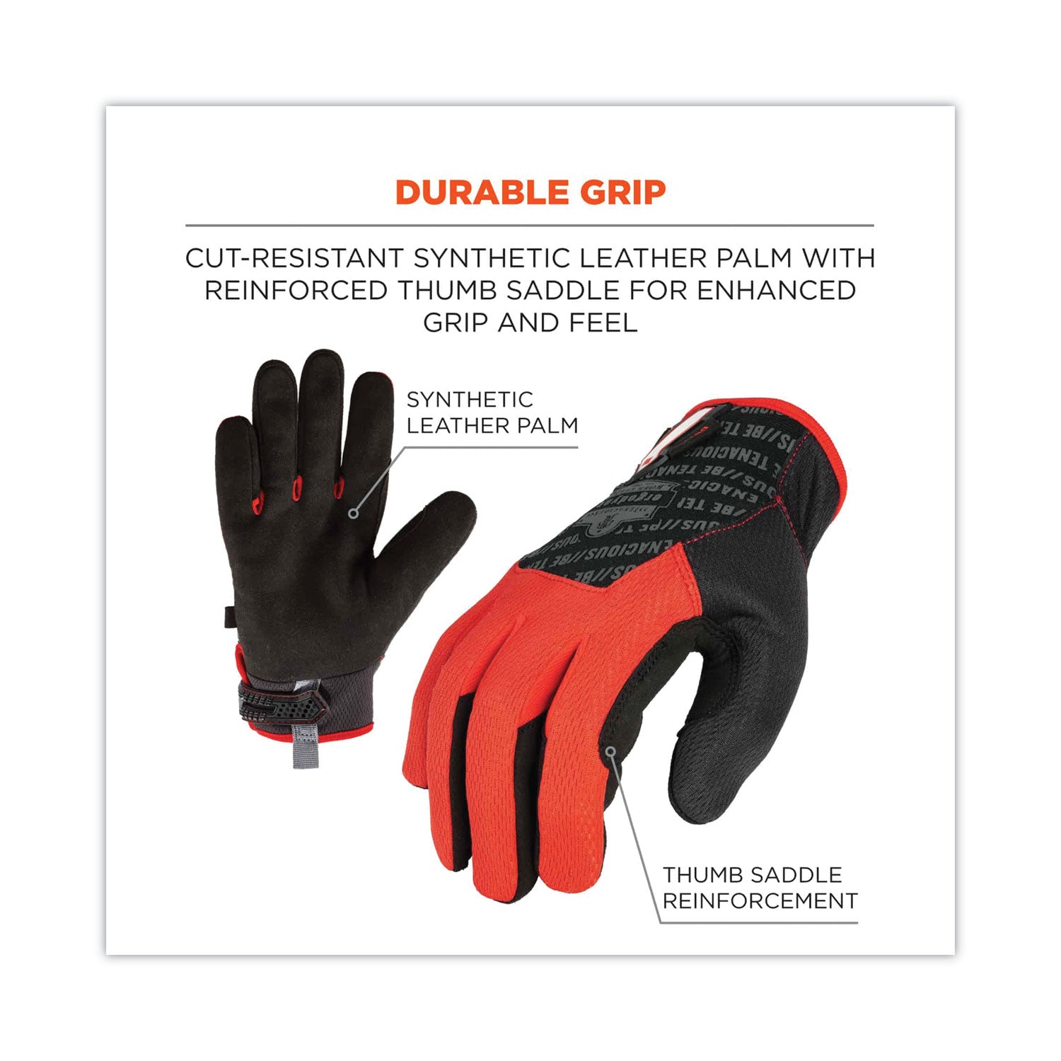 ProFlex 812CR6 ANSI A6 Utility and CR Gloves, Black, X-Large, Pair