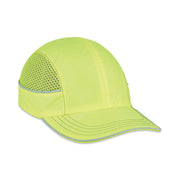 Ergodyne 8950 Bump Cap Hat - Recommended for: Industrial, Mechanic, Factory, Home, Baggage Handling - One Size - Bump, Scrape, Head Protection - Lime - Comfortable, Impact Resistant, Machine Washable, Removable - 1 Each