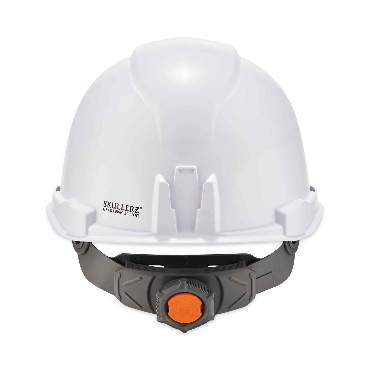 Ergodyne Skullerz 8970 Class E Cap-Style Hard Hat, White, Adjustable Ratchet, Removable Sweatband, Lightweight, Heavy Duty, 1 Each