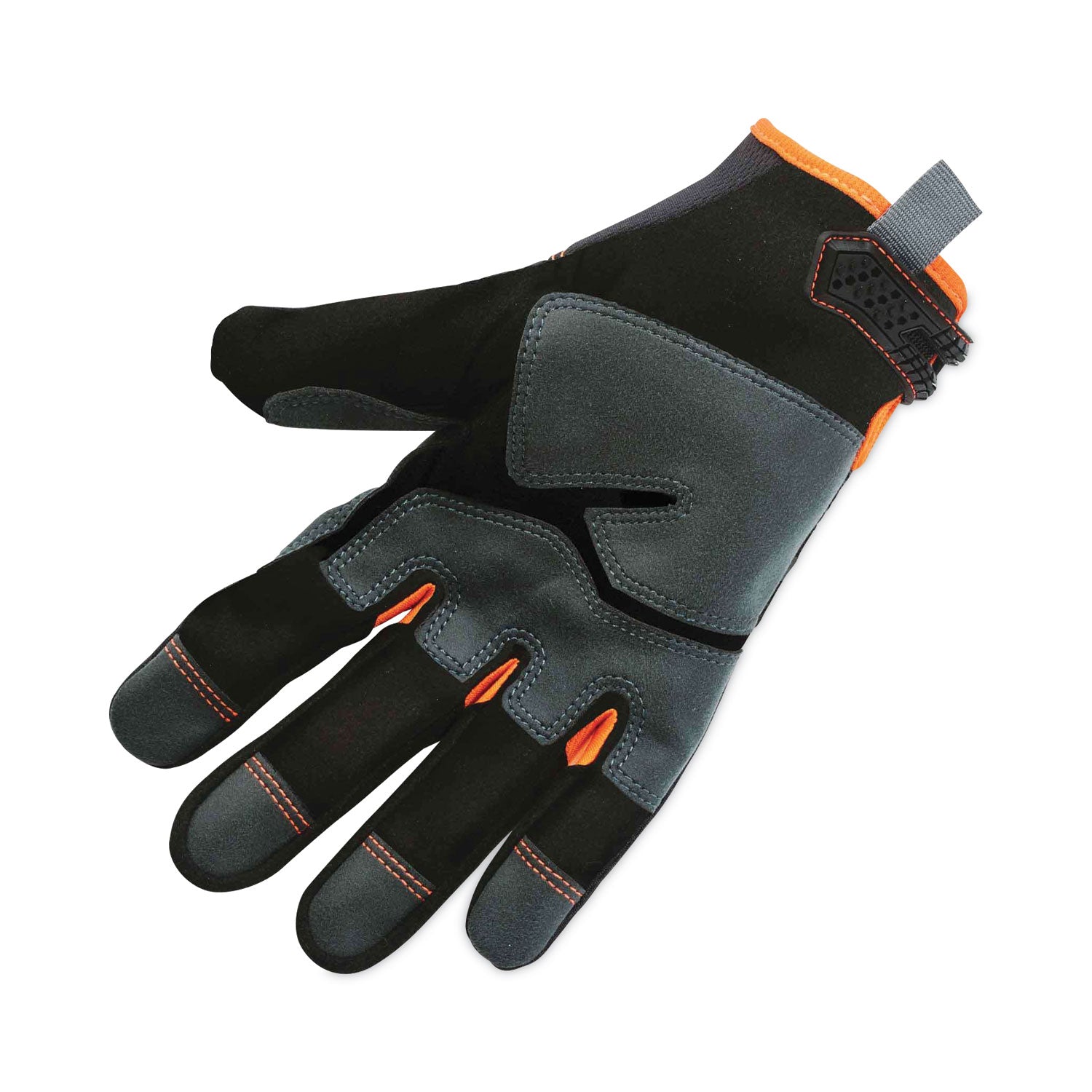 Ergodyne ProFlex 810 Reinforced Utility Gloves, XXL, Black, 2" Thick, 13.25" Length, Thermal Protection, Abrasion Resistant, Breathable, Reinforced Palm & Thumb, Hook & Loop Closure, 2 Pairs