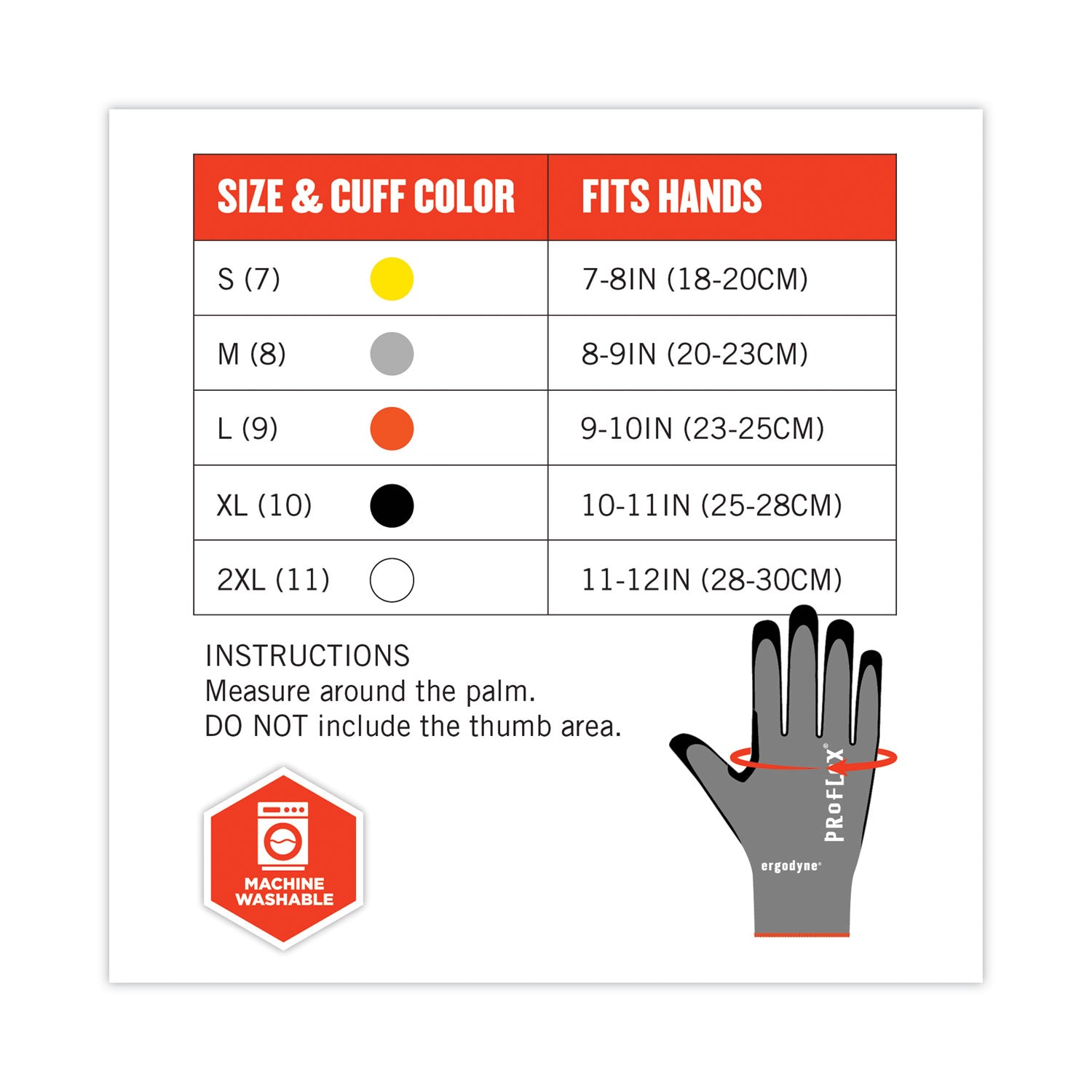 ProFlex 7072 ANSI A7 Nitrile-Coated CR Gloves, Gray, X-Large, Pair