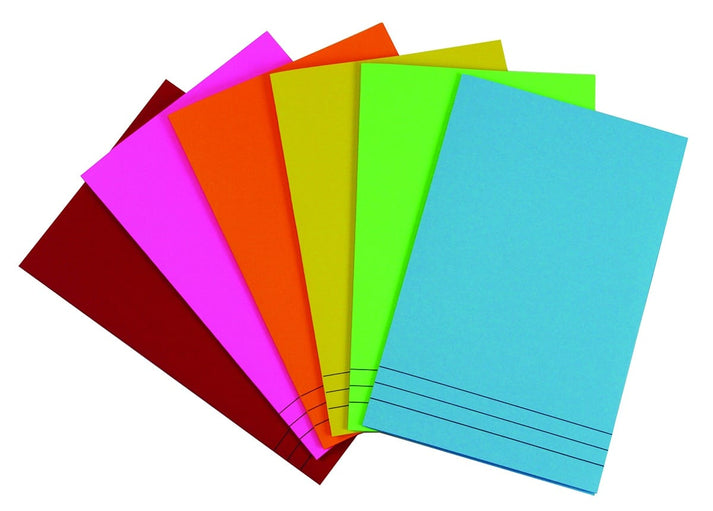 Bright Lined Books, 24 Assorted Colors, 5.5" x 8.5", 32 pages