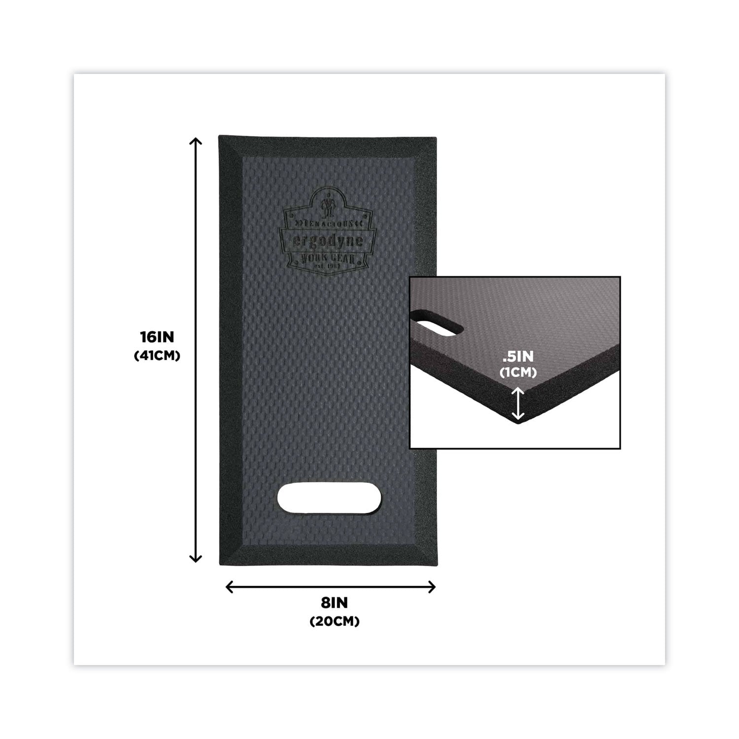 Black - Nitrile Butadiene Rubber (NBR) Foam - 1 Each