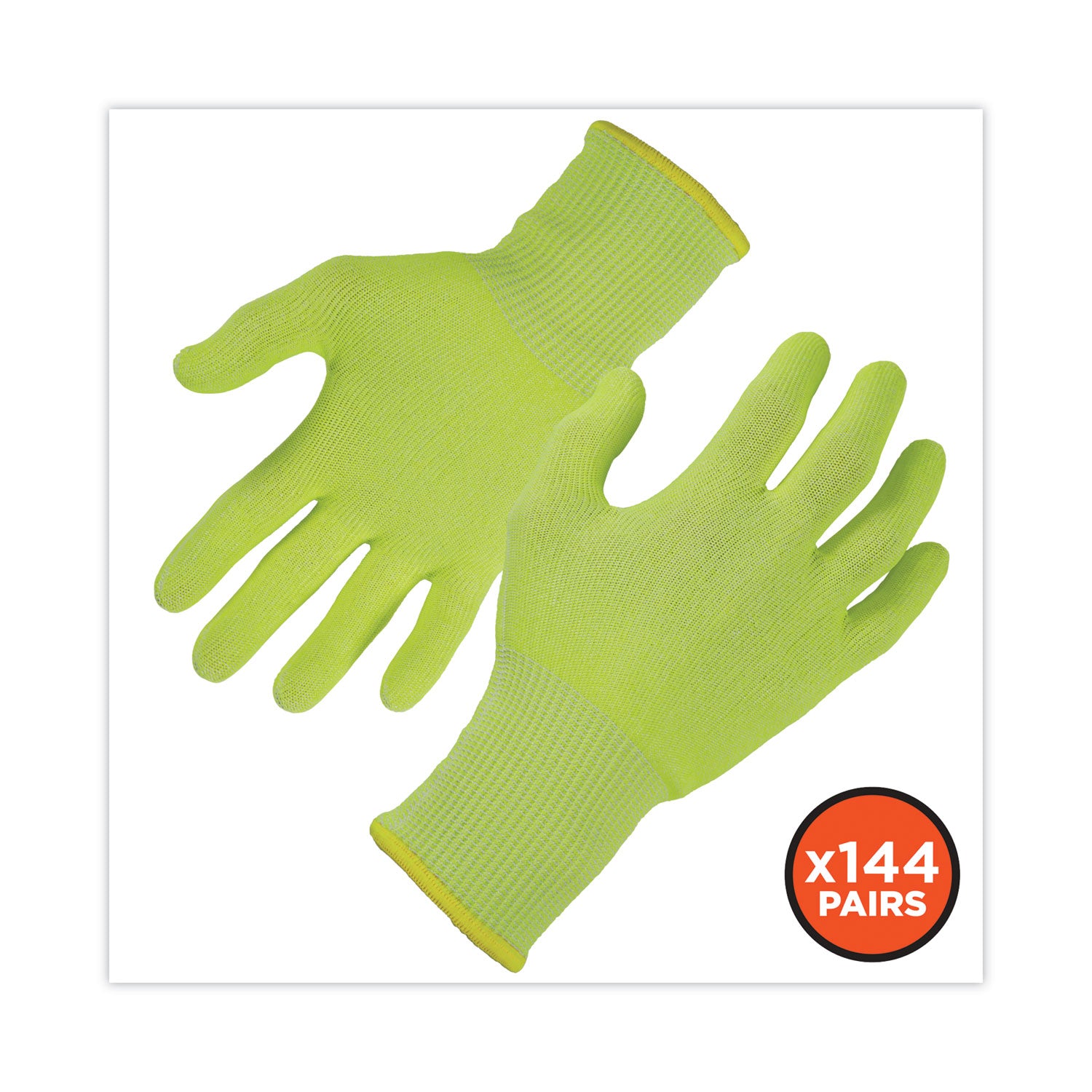 ProFlex 7040 ANSI A4 CR Food Grade Gloves, Lime, Large, 144 Pairs