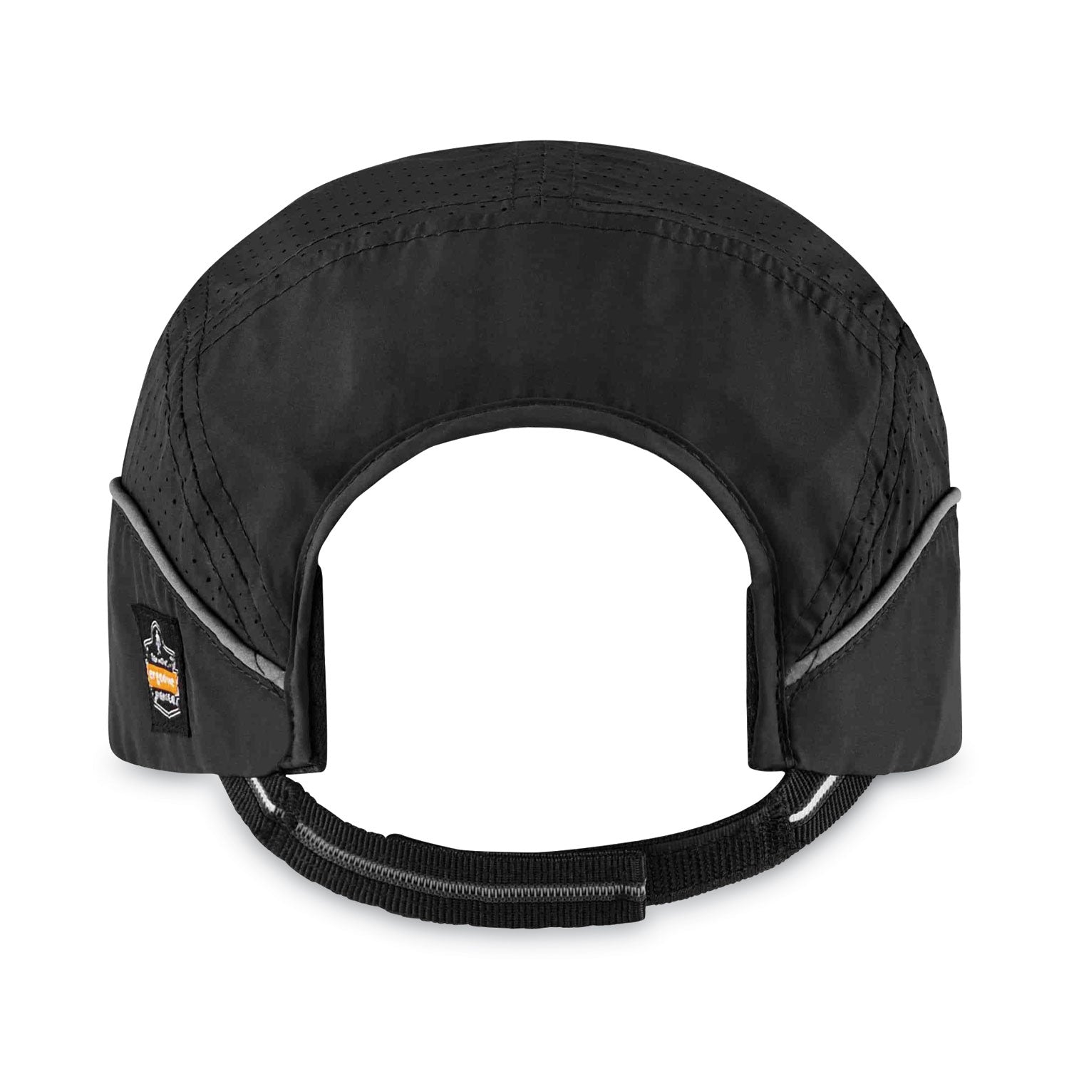 Ergodyne Skullerz 8955 Lightweight Bump Cap Hat, Black, High-Density Polyethylene Shell, Vented, Reflective, Breathable, Removable Liner, Machine Washable, 1 Each