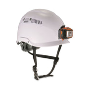 Ergodyne 8975LED Class C Safety Helmet, White, White
