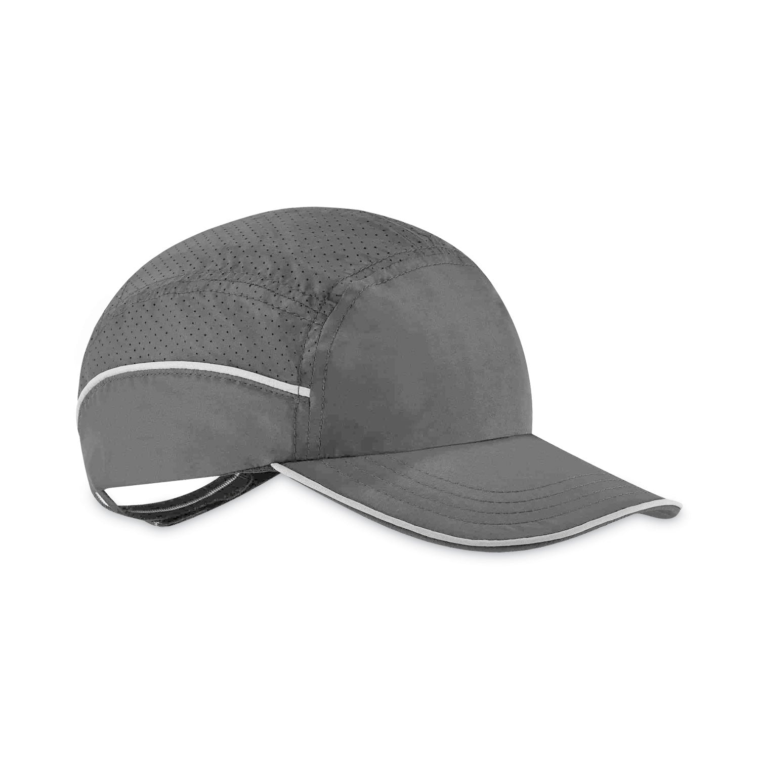Ergodyne Skullerz 8955 Lightweight Bump Cap Hat, Black, High-Density Polyethylene Shell, Vented, Reflective, Breathable, Removable Liner, Machine Washable, 1 Each