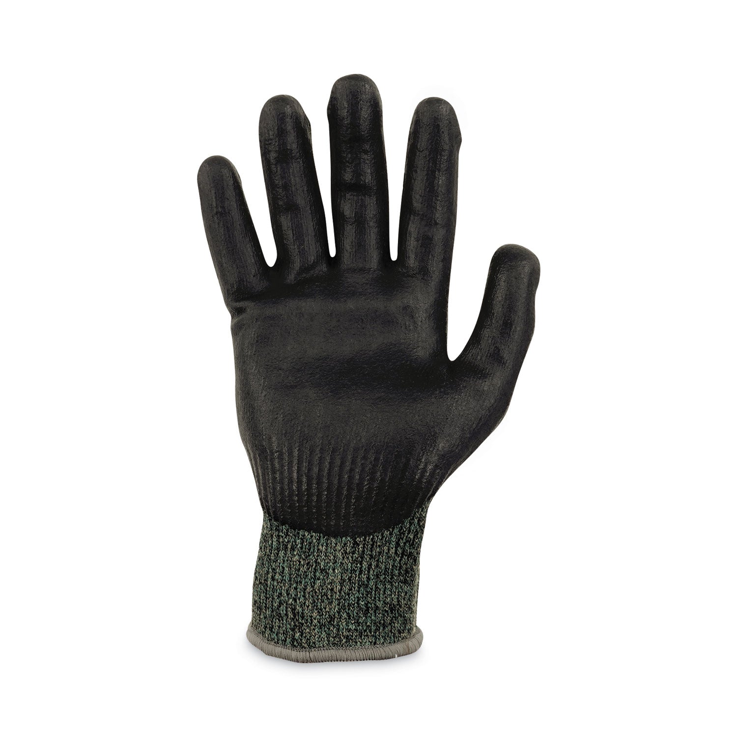 Ergodyne 7070 Nitrile-Coated Cut-Resistant Gloves, Large, Green, Synthetic Fiber, Touchscreen Capable, Heat, Cut & Abrasion Resistant, Machine Washable, 2 Pairs per Pack