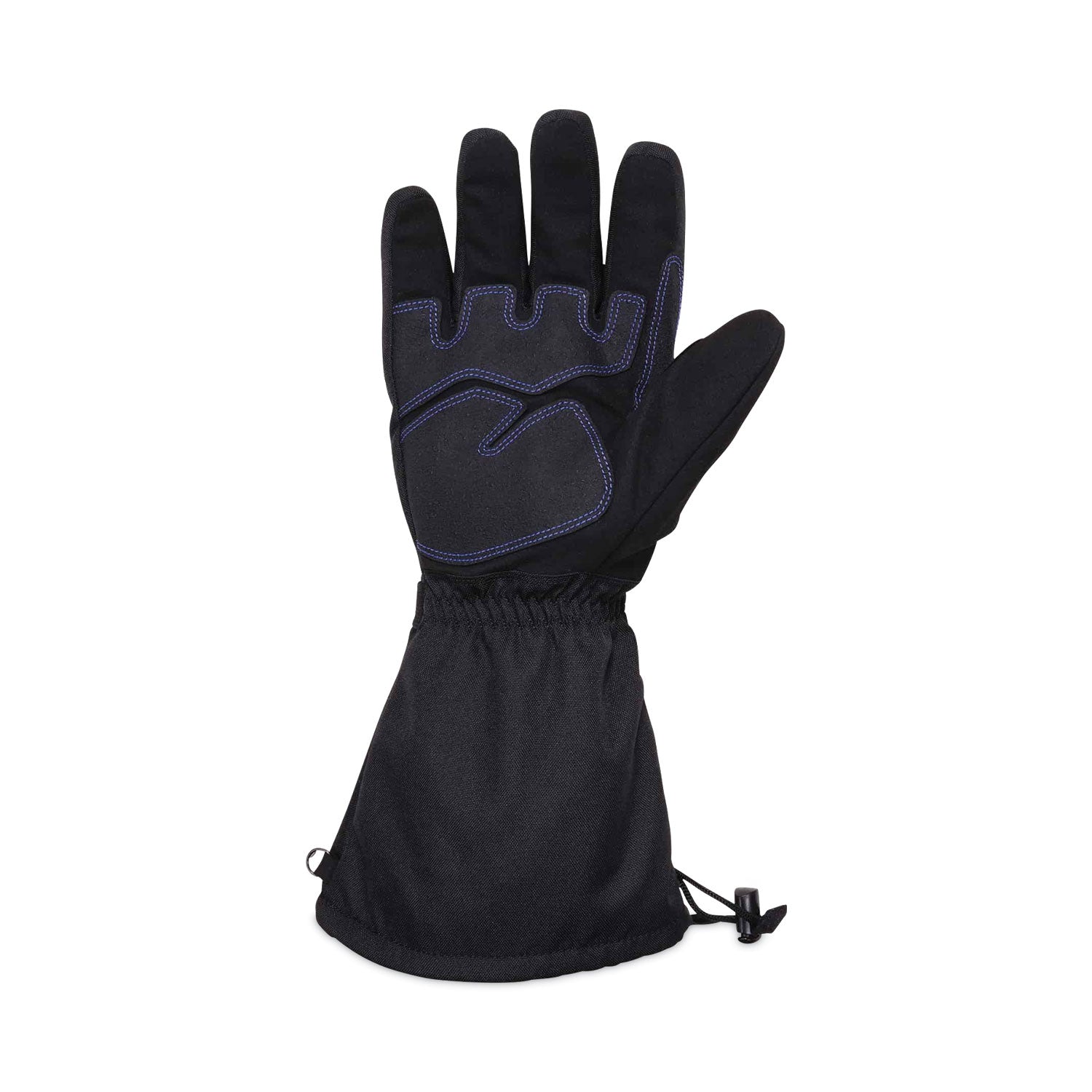 Ergodyne ProFlex 825WP Thermal Waterproof Winter Work Gloves, Extra Large, Black, Touchscreen Capable, Dual Layer, Reinforced Fingertip, Reflective Accent, Machine Washable, 2 Pairs