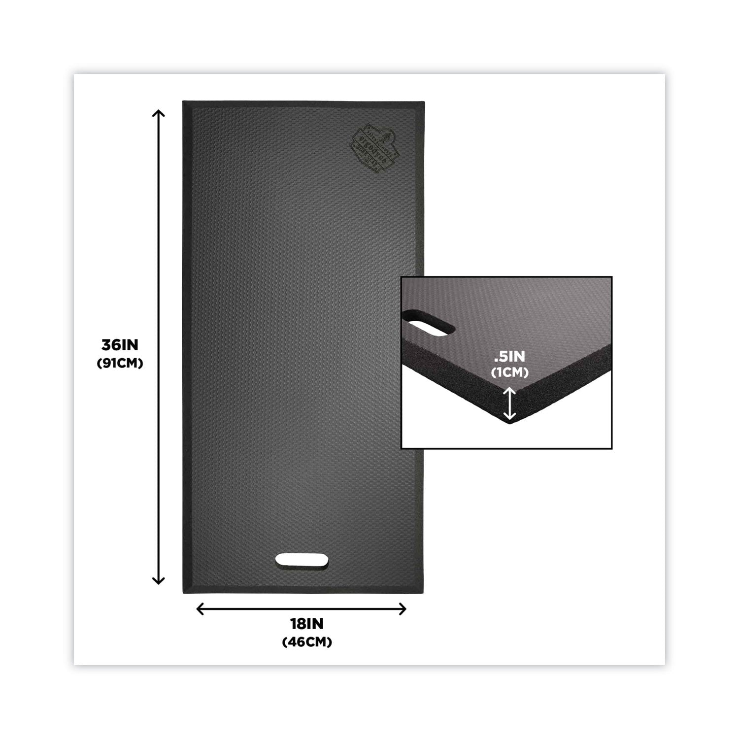 Black - Nitrile Butadiene Rubber (NBR) Foam - 1 Each