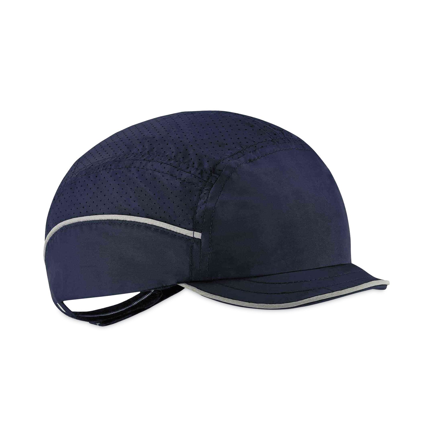 Ergodyne Skullerz 8955 Lightweight Bump Cap Hat, Navy, High-Density Polyethylene Shell, Vented, Reflective, Breathable, Removable Liner, Machine Washable, 1 Each