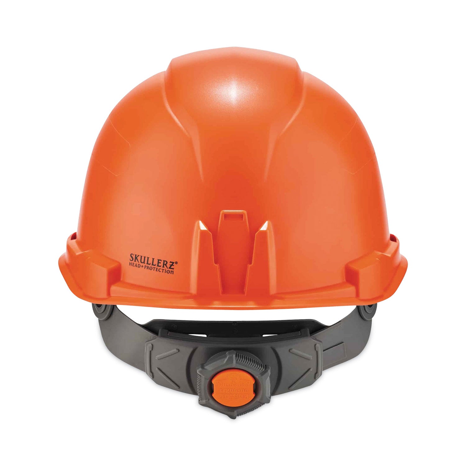 Ergodyne Skullerz 8970 Class E Cap-Style Hard Hat, Orange, Adjustable Ratchet, Removable Sweatband, Lightweight, Heavy Duty, 1 Each