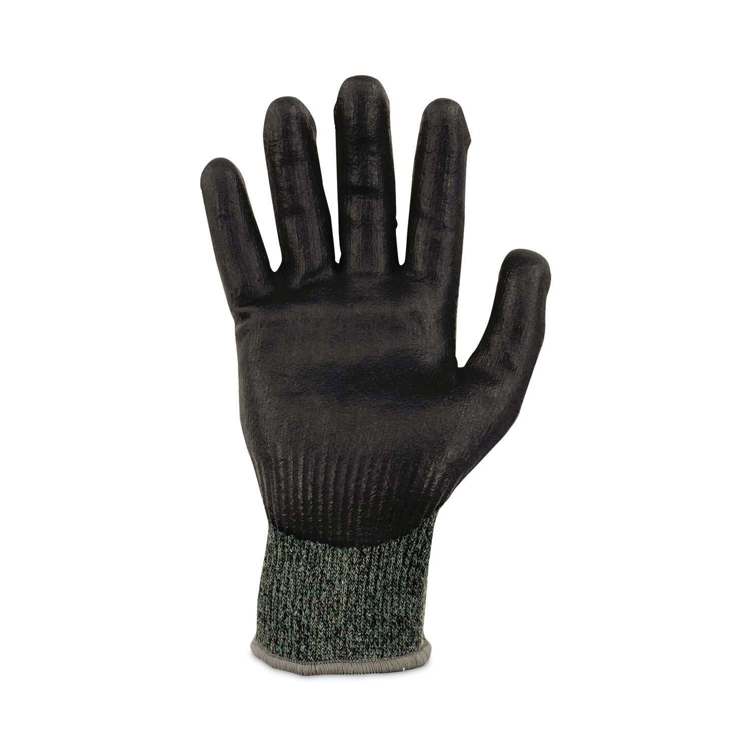Ergodyne 7070 Nitrile-Coated Cut-Resistant Gloves, Medium, Green, Synthetic Fiber, Touchscreen Capable, Heat, Cut, and Abrasion Resistant, Machine Washable, 2 Pairs per Pack