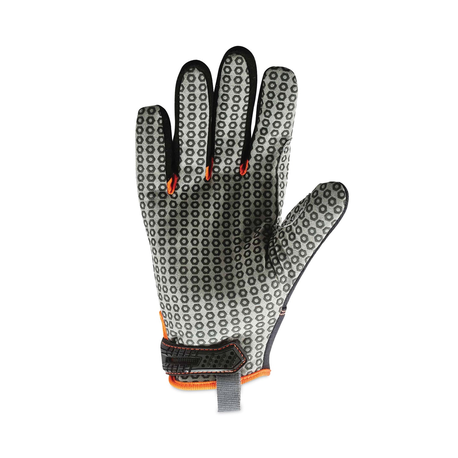 Ergodyne ProFlex 821 Smooth Surface Handling Gloves - 2" Thickness x 12.50" Glove Length - Medium Size - Black - Flexible, Comfortable, Breathable, Secure Fit, Molded, Pull-on Tab, ID Tab, Machine Washable - For Handling Goods - 2 / Pair