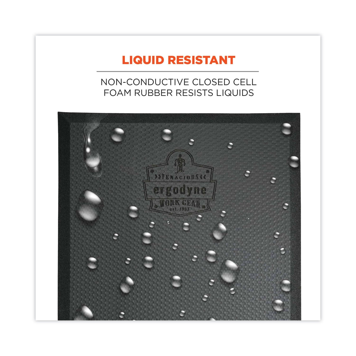 Black - Nitrile Butadiene Rubber (NBR) Foam - 1 Each