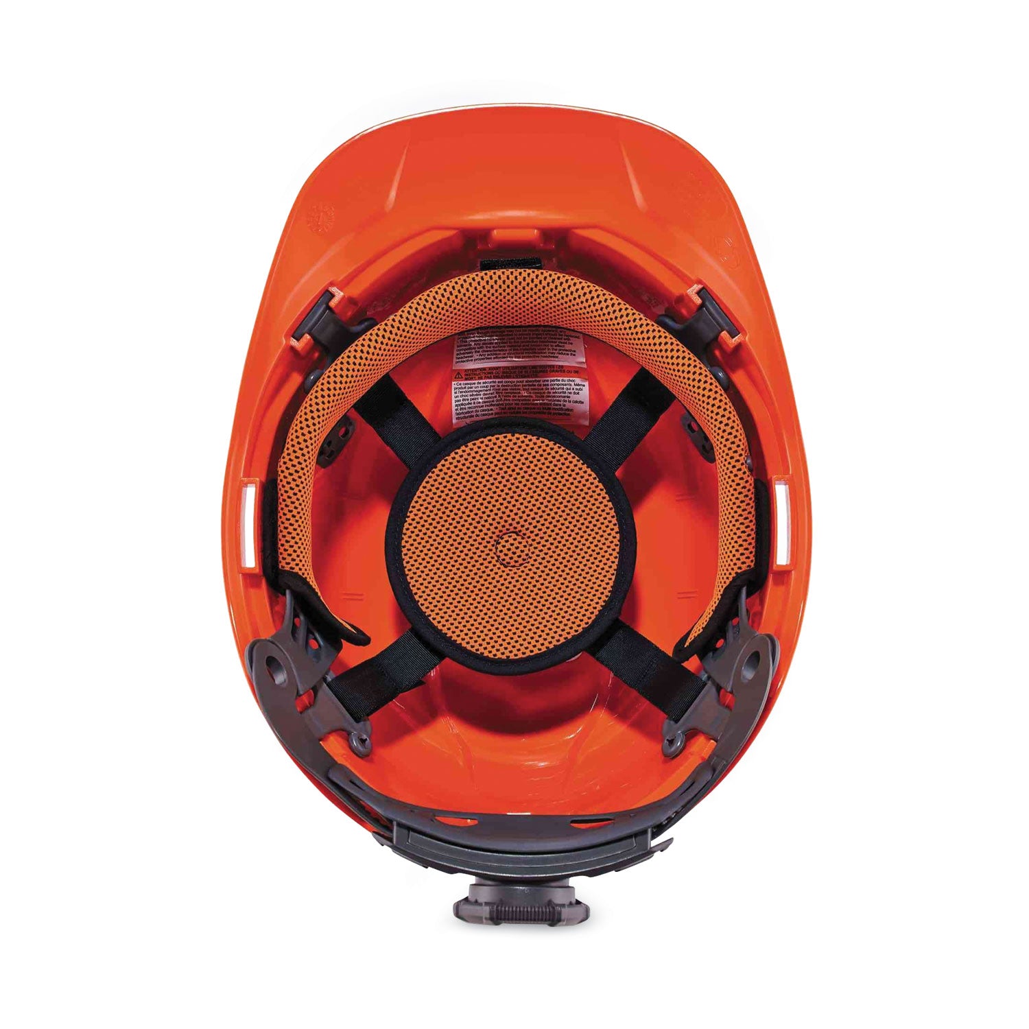 Ergodyne Skullerz 8970 Class E Cap-Style Hard Hat, Orange, Adjustable Ratchet, Removable Sweatband, Lightweight, Heavy Duty, 1 Each