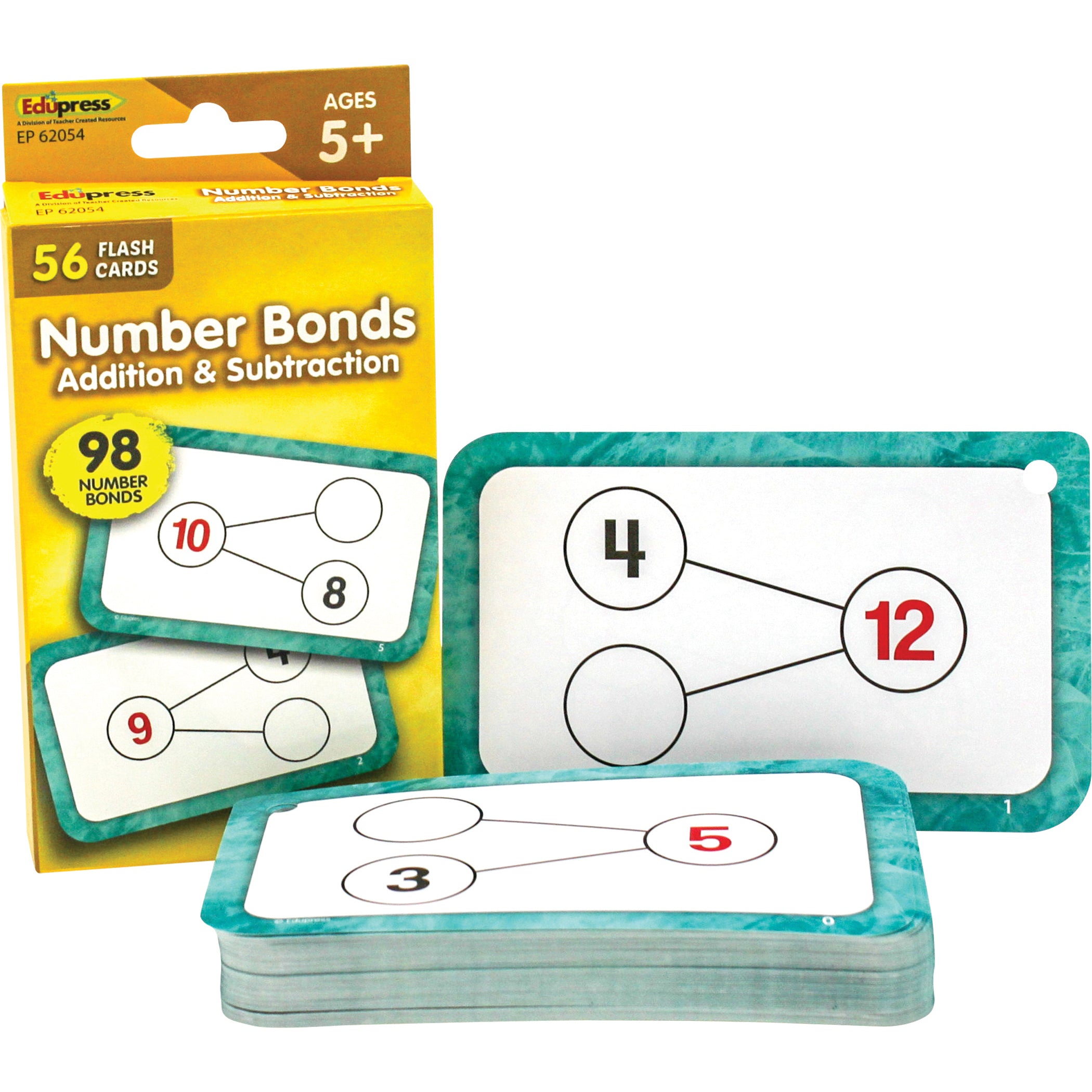 Number Bonds - Addition and Subtraction Flash Cards