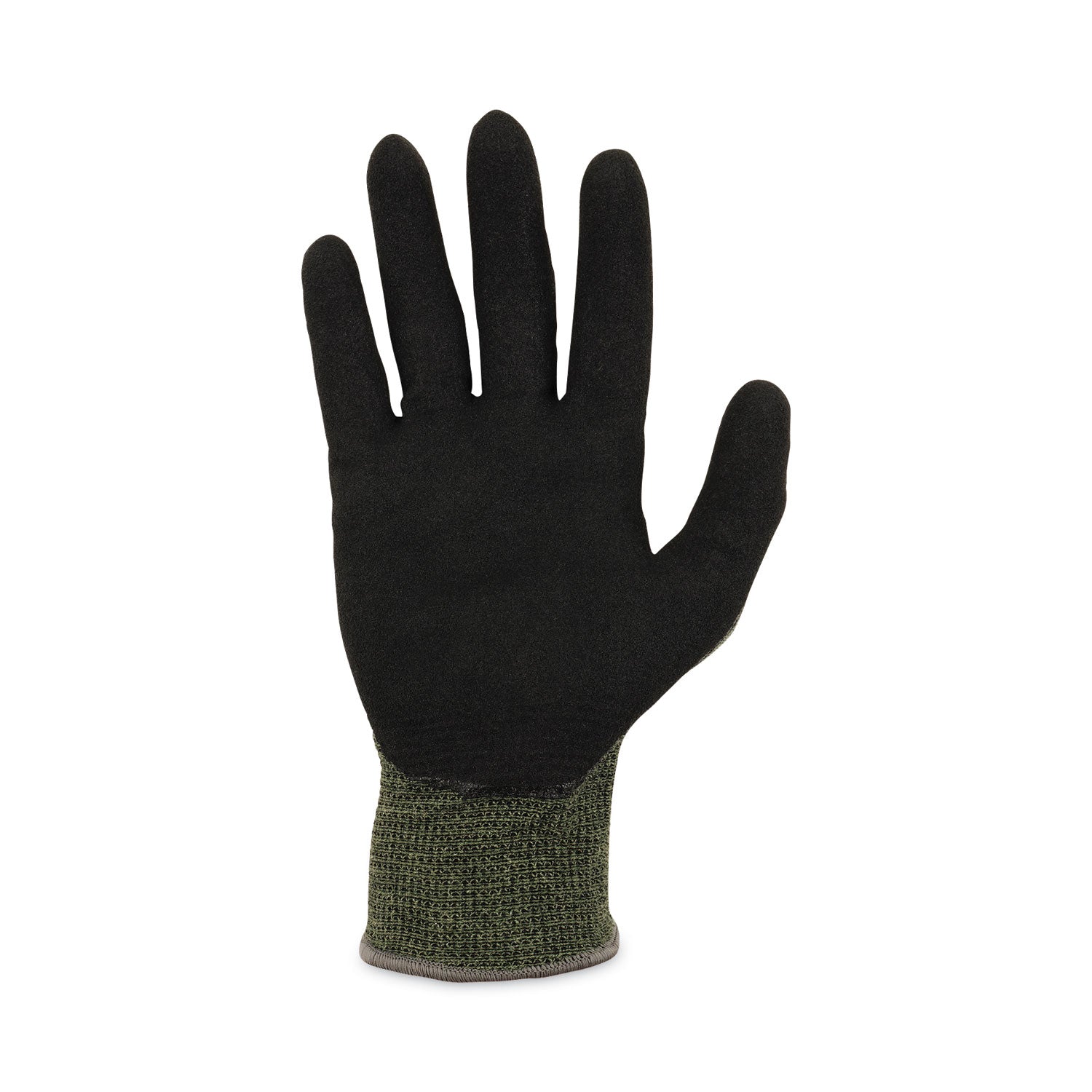 Ergodyne ProFlex 7042 Nitrile-Coated Cut-Resistant Gloves, Small, Green, Synthetic Fiber, Touchscreen Capable, Machine Washable, Heat and Abrasion Resistant, 2 Pairs per Pack
