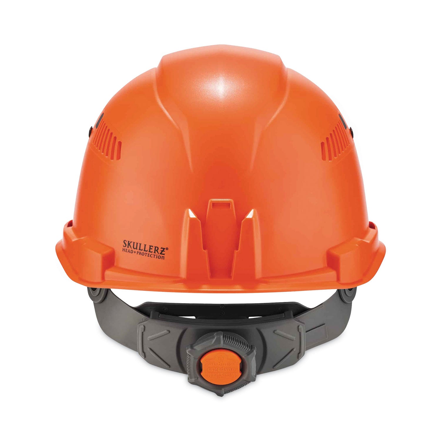 Ergodyne Skullerz 8972 Class C Cap-Style Hard Hat, Orange, Vented, Adjustable Ratchet, Removable Sweatband, Lightweight, Heavy Duty, 1 Each