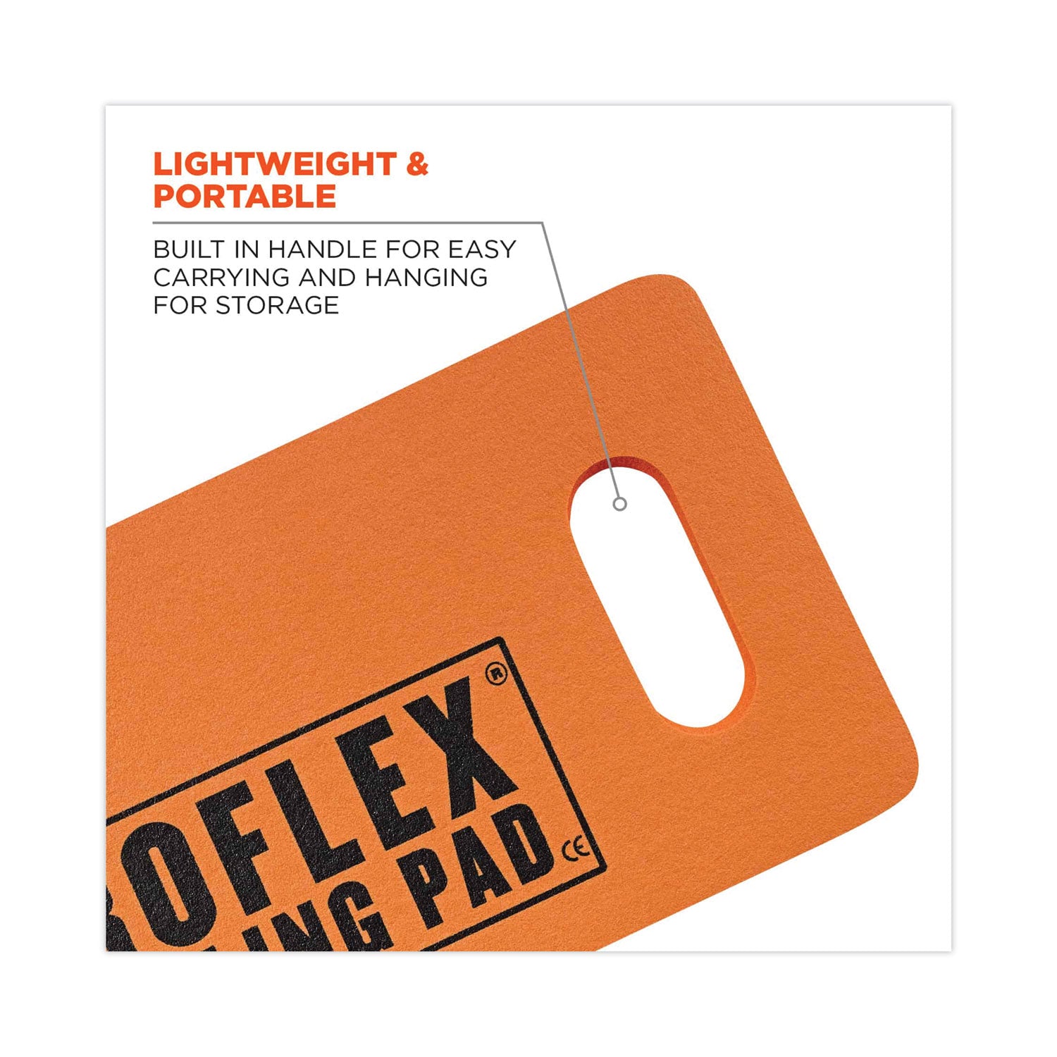 Orange - Foam, Nitrile Rubber, Rubber, Steel, Nitrile Butadiene Rubber (NBR) Foam - 1 Each