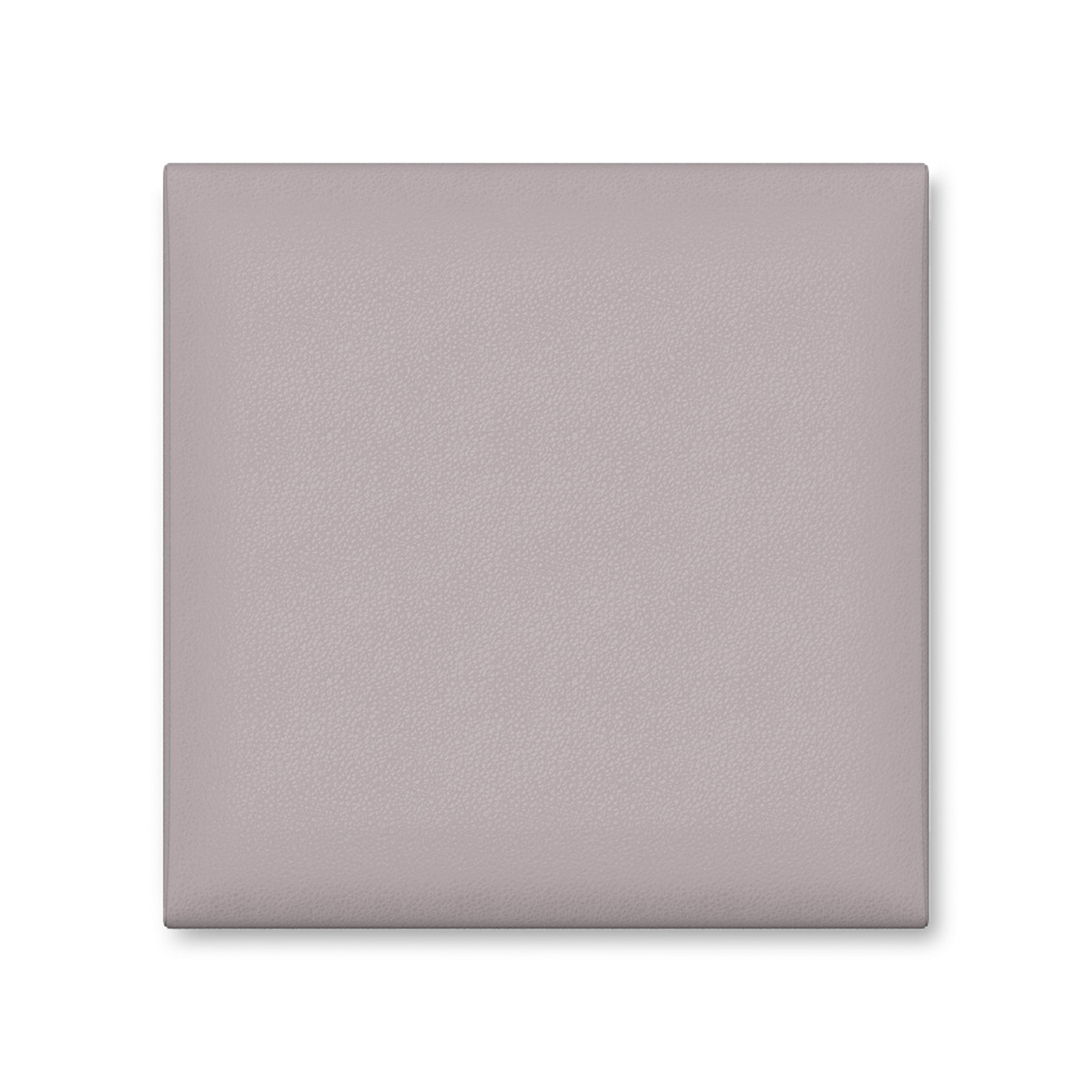 Jaxx Panelist Modern Padded Headboard- Wall Mounted Panel (22.5" x 22.5") - 1 Pack, Vegan Leather, Arctic Fox