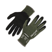 Ergodyne ProFlex 7042 Nitrile-Coated Cut-Resistant Gloves, X-Large, Green, Synthetic Fiber, Touchscreen Capable, Machine Washable, 18-Gauge, ANSI A4, 2 Pairs per Pack
