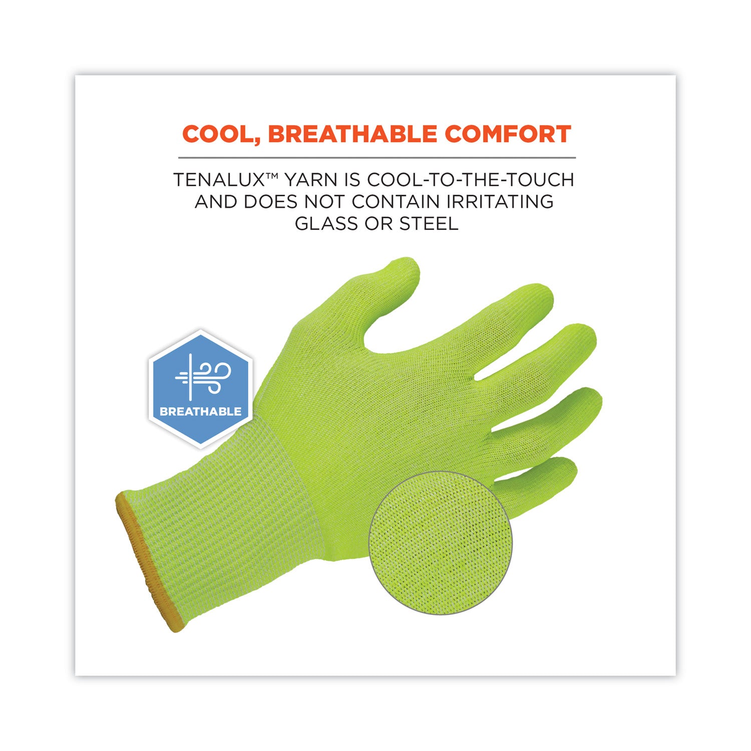ProFlex 7040 ANSI A4 CR Food Grade Gloves, Lime, 2X-Large, 144 Pairs