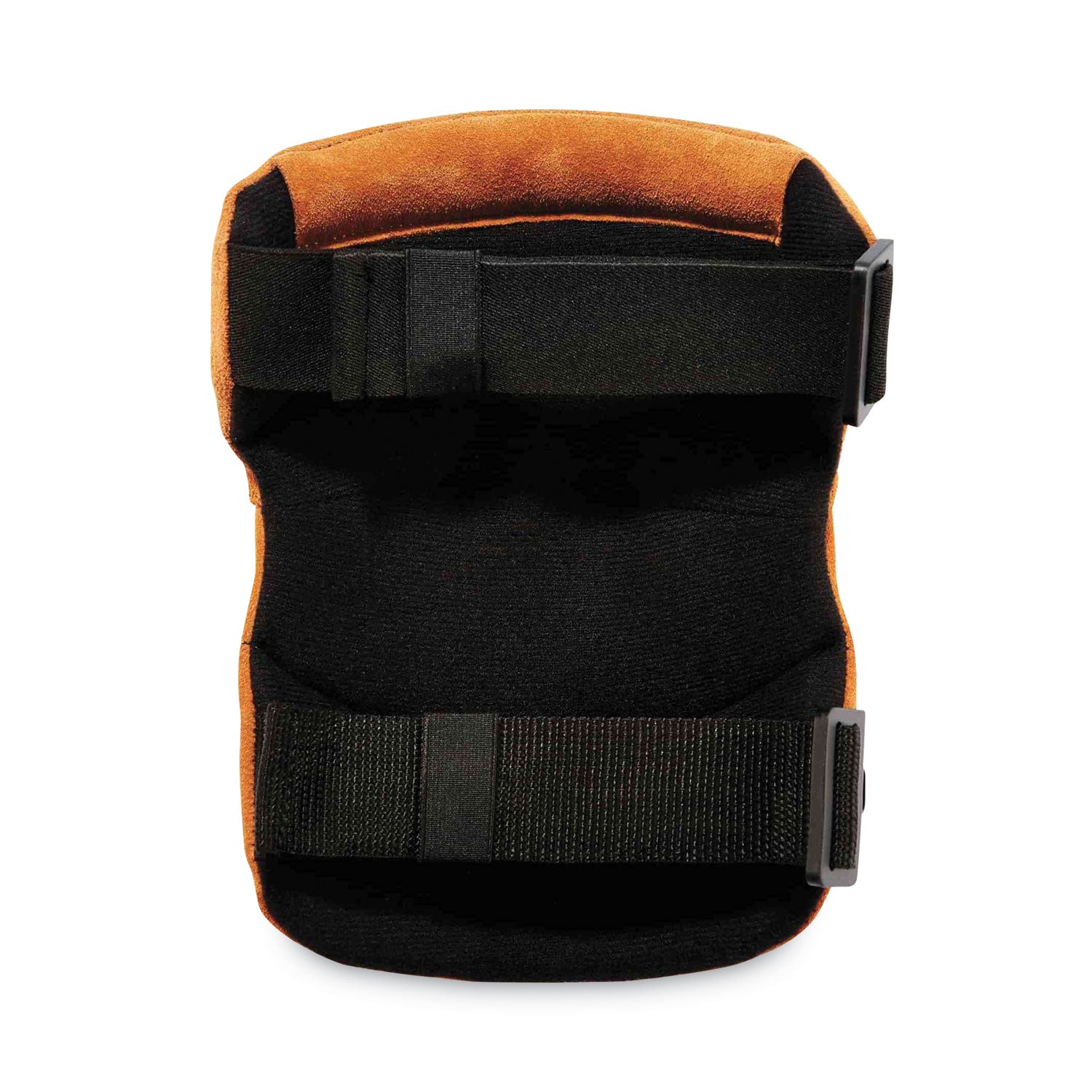 0.50" to 0.47" Knee Circumference - Brown - Leather, Nitrile Rubber, Neoprene, Foam, Acrylonitrile Butadiene Styrene (ABS) - 2 / Pair