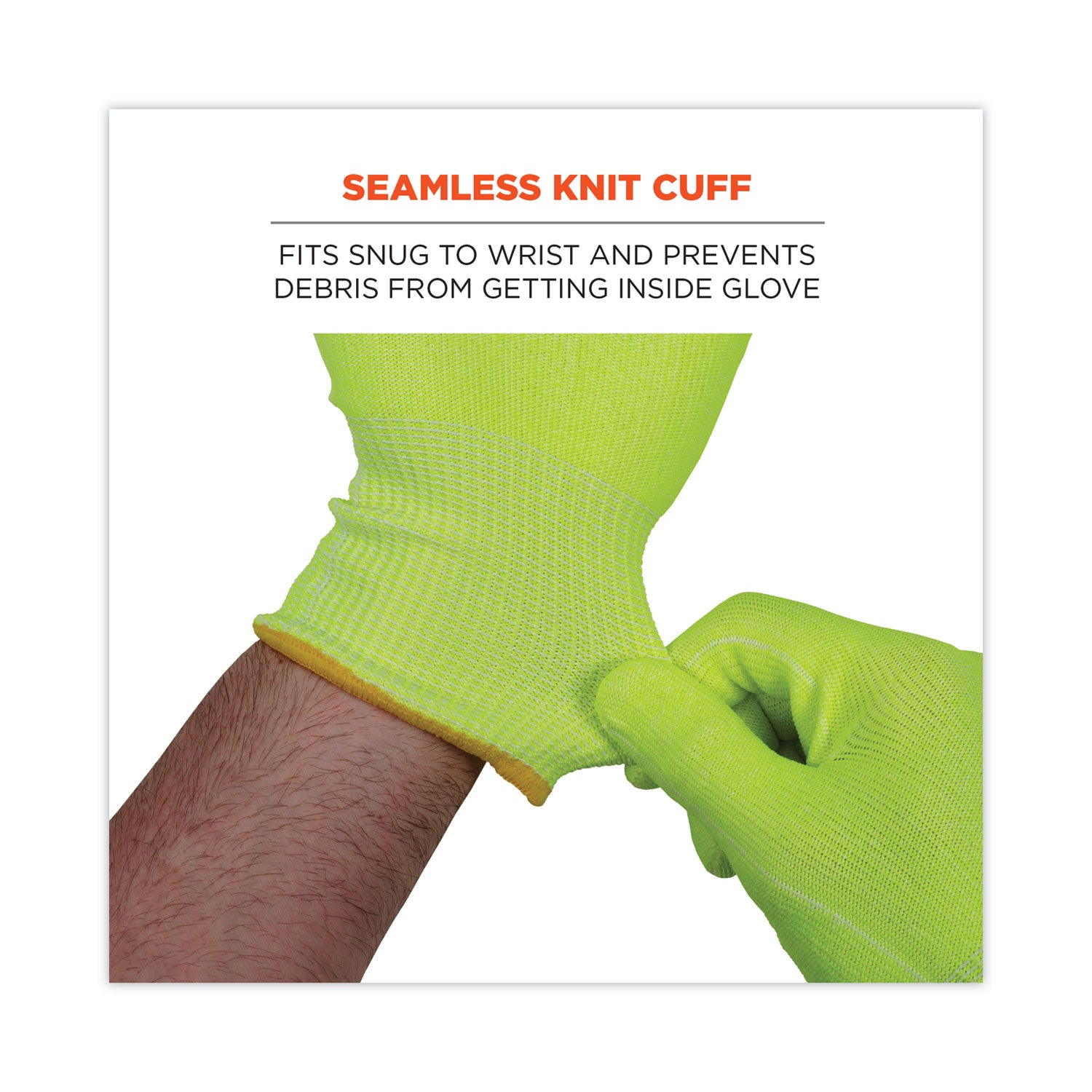 ProFlex 7040 ANSI A4 CR Food Grade Gloves, Lime, Medium, 144 Pairs