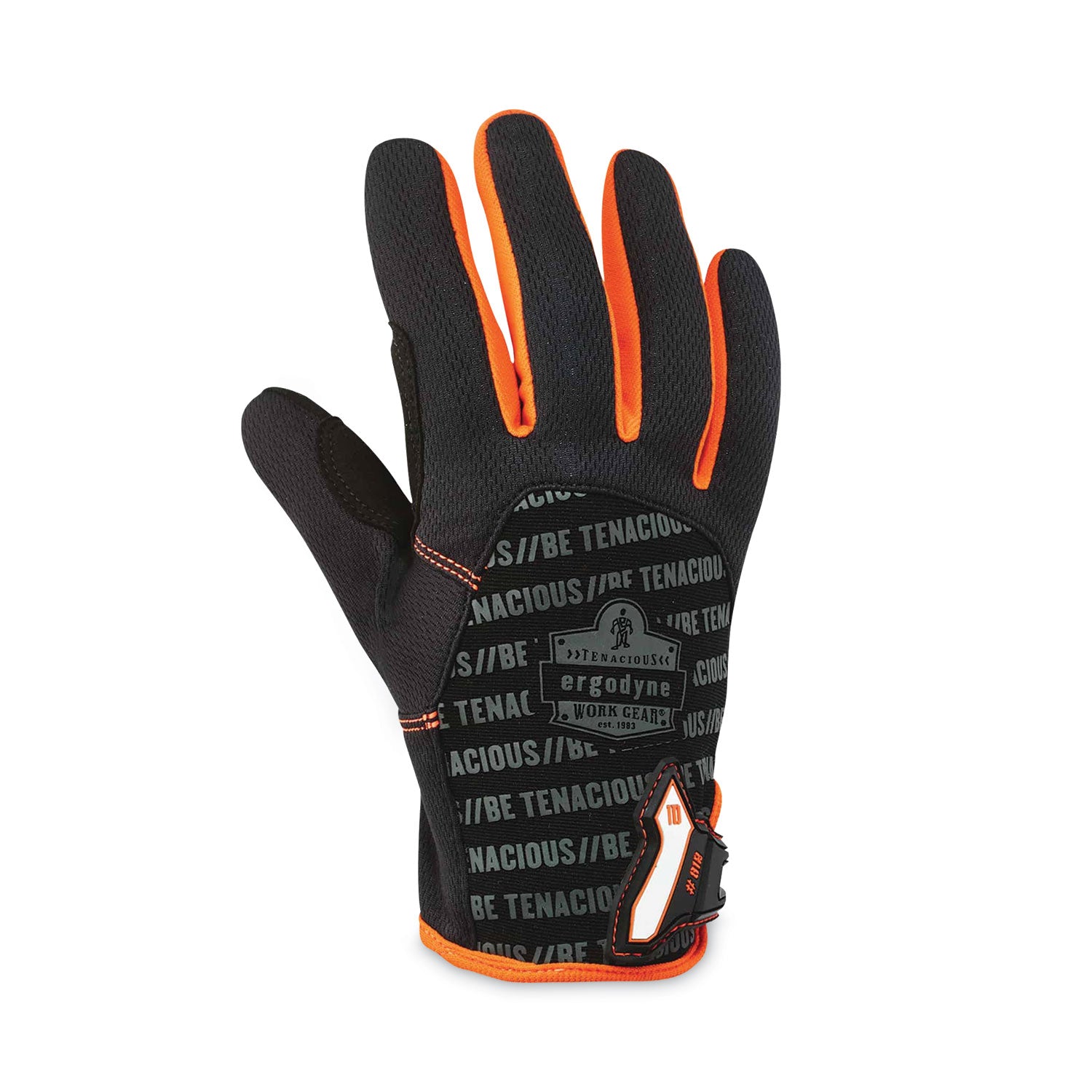 ProFlex 812 Standard Mechanics Gloves, Black, 2X-Large, Pair