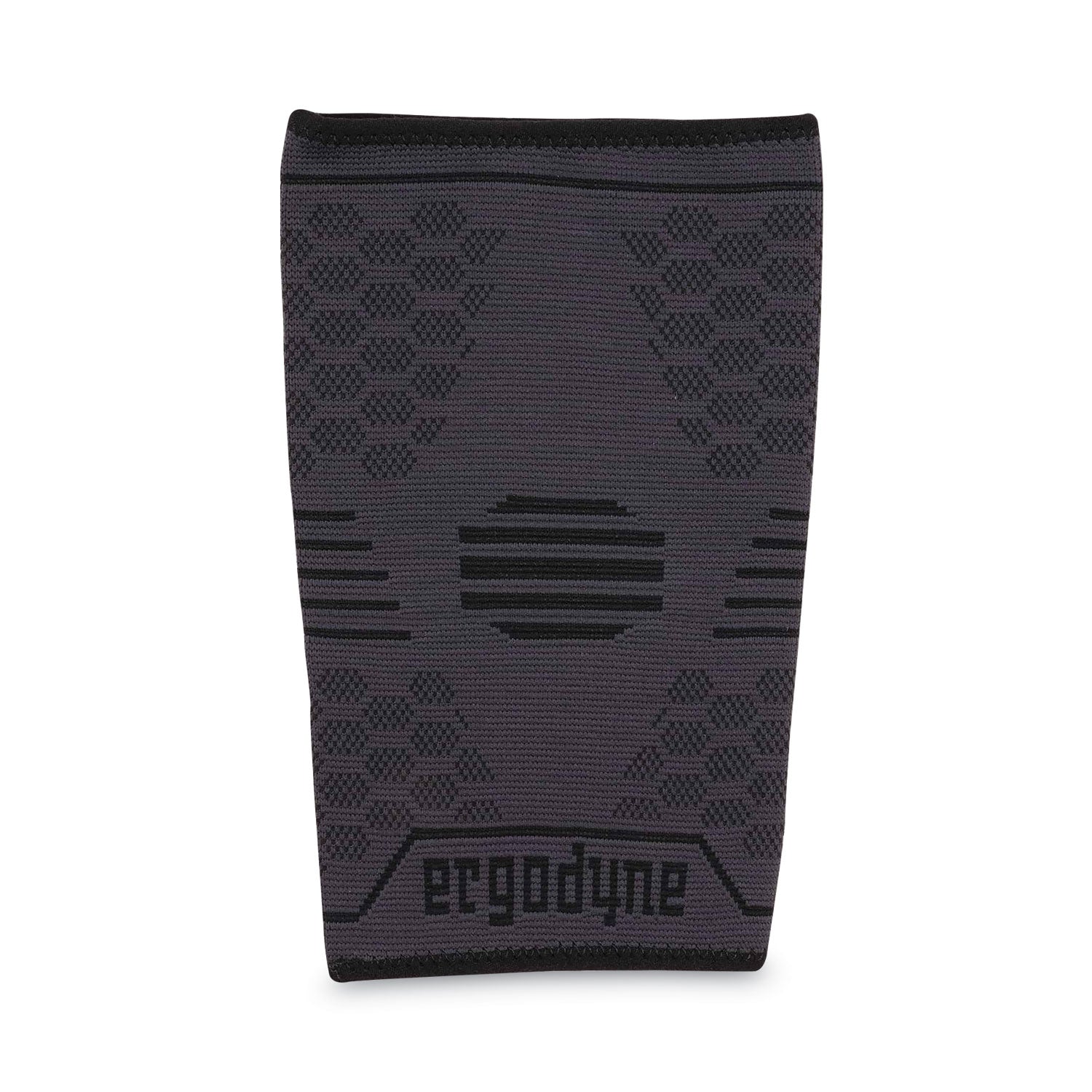 Ergodyne ProFlex 651 Elbow Compression Sleeve, Medium, 11.02"–12.60" Elbow Circumference, Black, Elastic, 1 Each