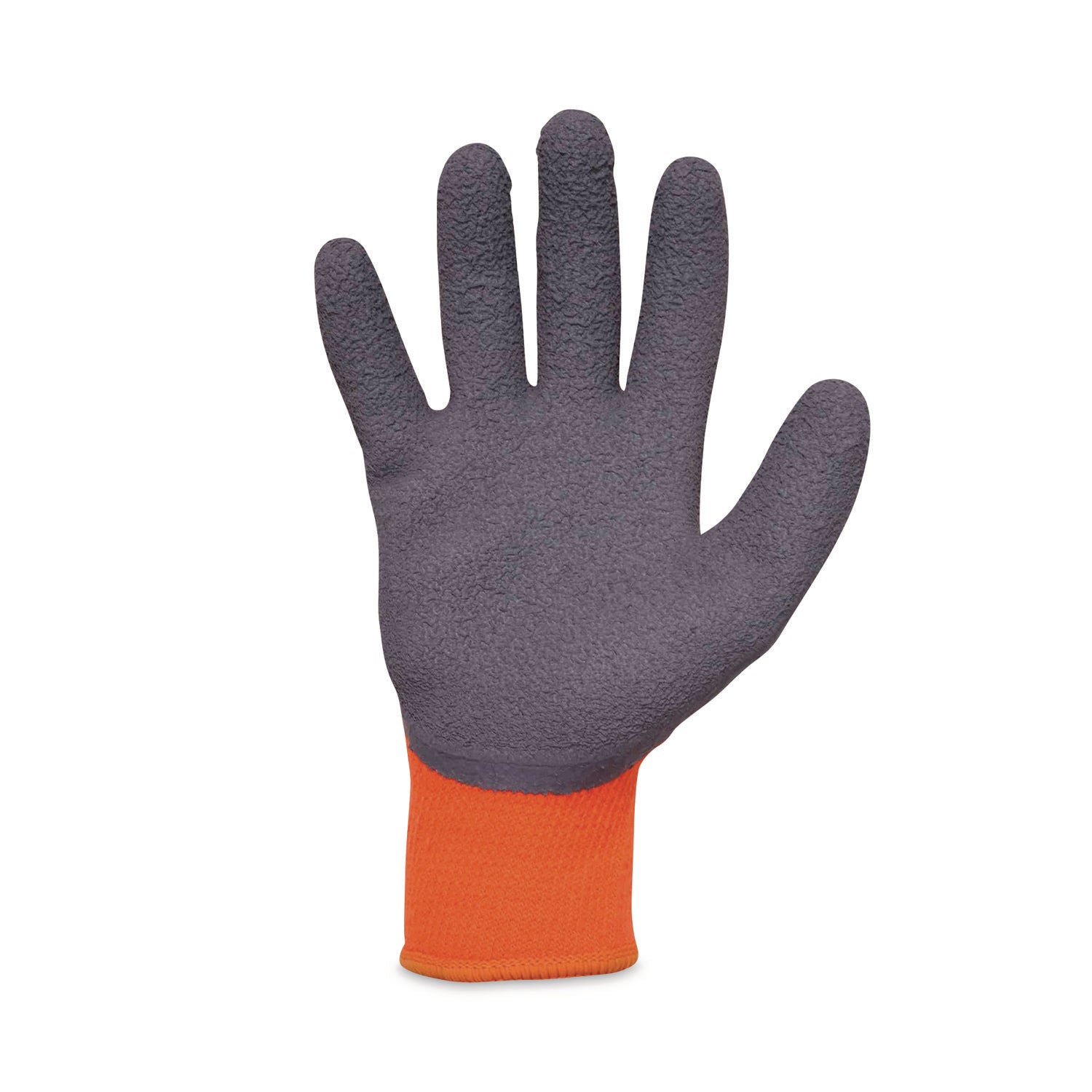 Ergodyne ProFlex 7401 Coated Lightweight Winter Work Gloves, XXL, Orange, Latex Coating, Thermal Protection, Cut Resistant, Machine Washable, 2 Gloves/Pair, 12 Pairs/Carton