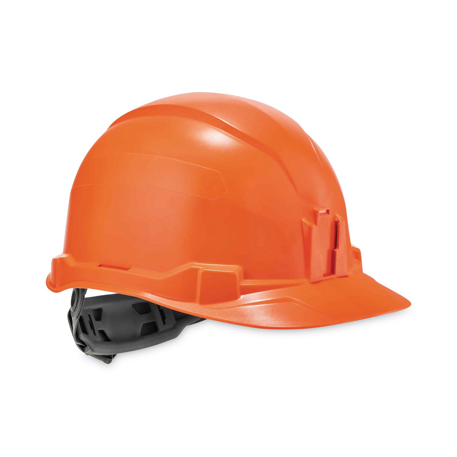 Ergodyne Skullerz 8970 Class E Cap-Style Hard Hat, Orange, Adjustable Ratchet, Removable Sweatband, Lightweight, Heavy Duty, 1 Each